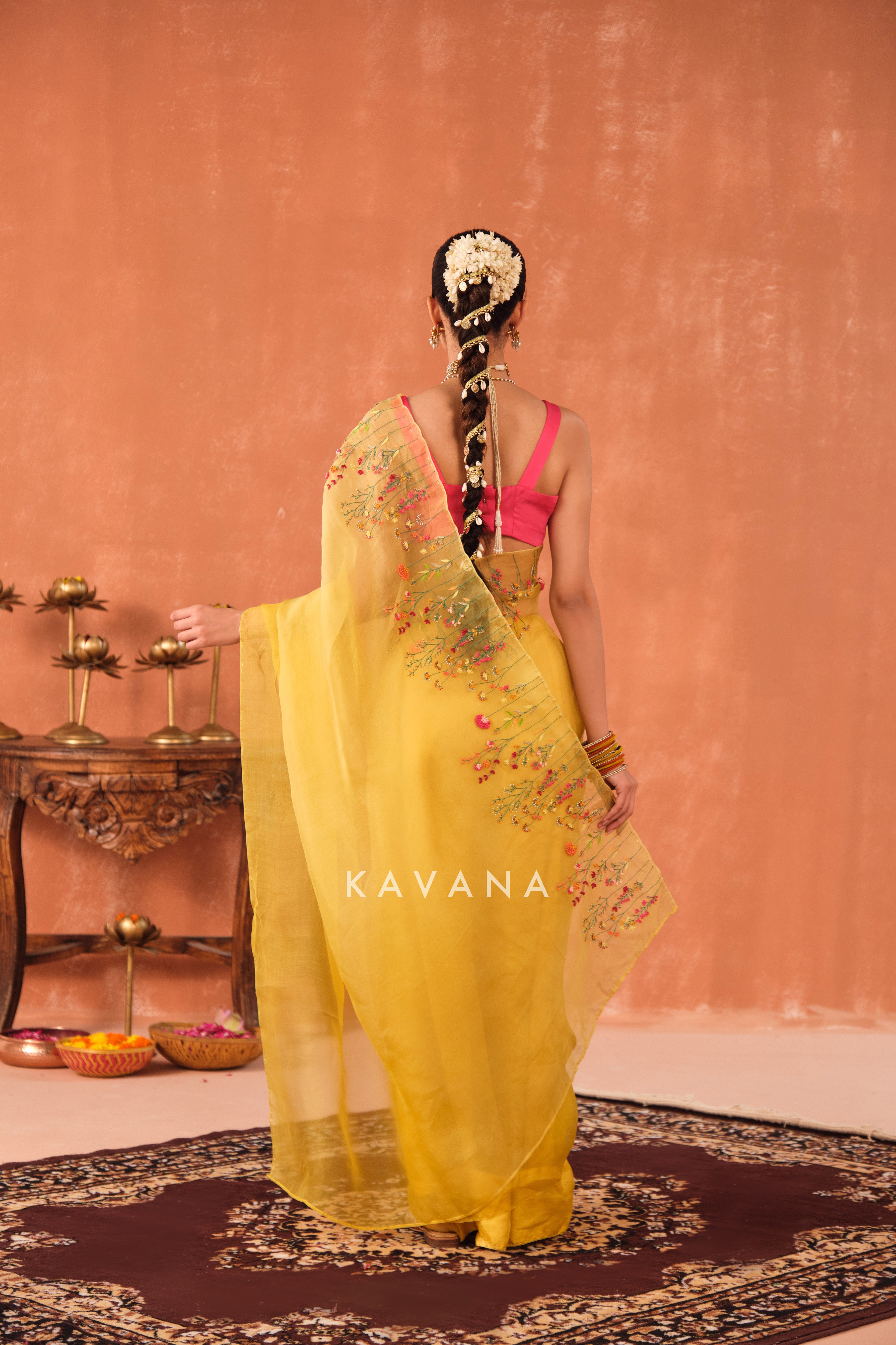Swara Silk Organza Sari