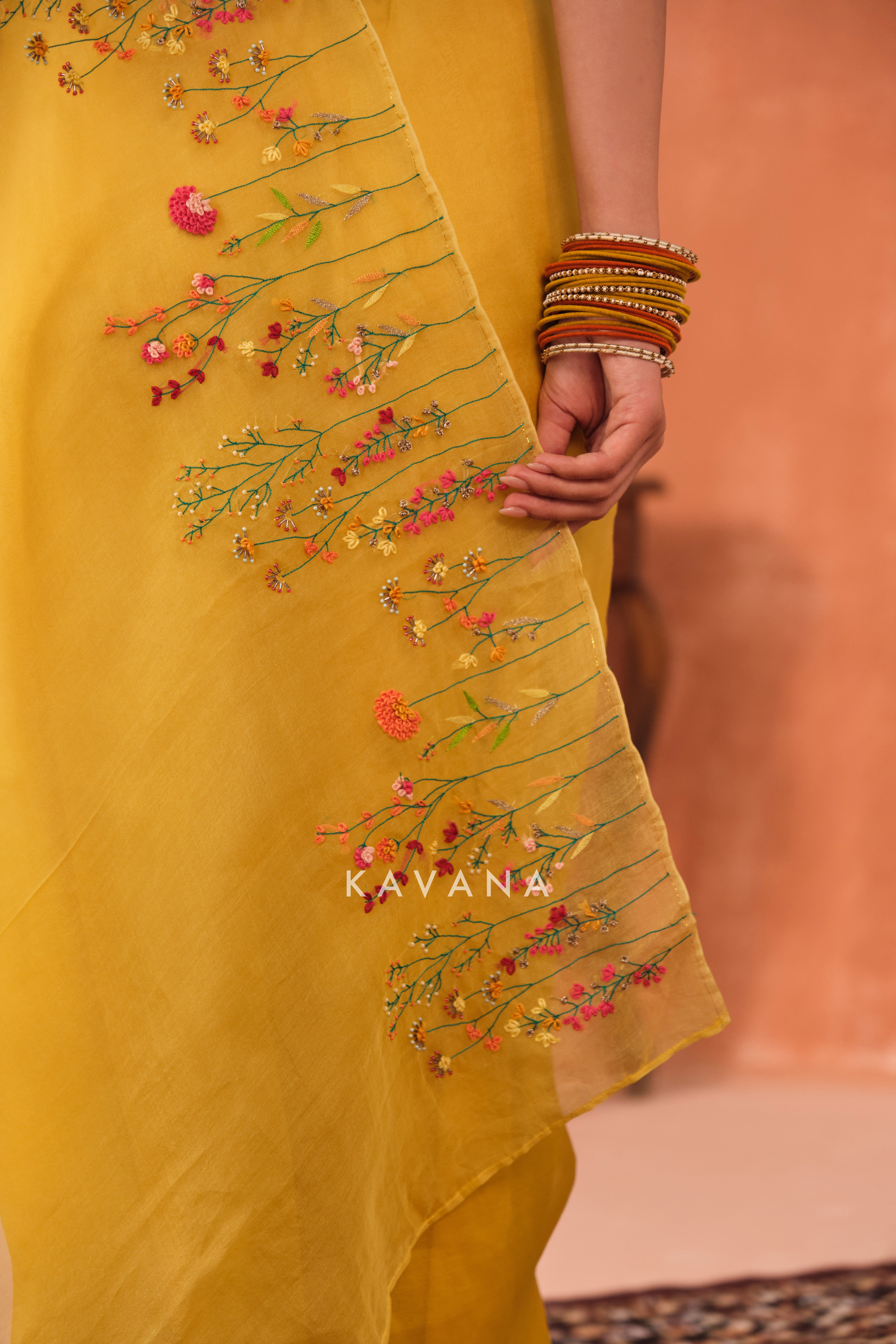 Swara Silk Organza Sari