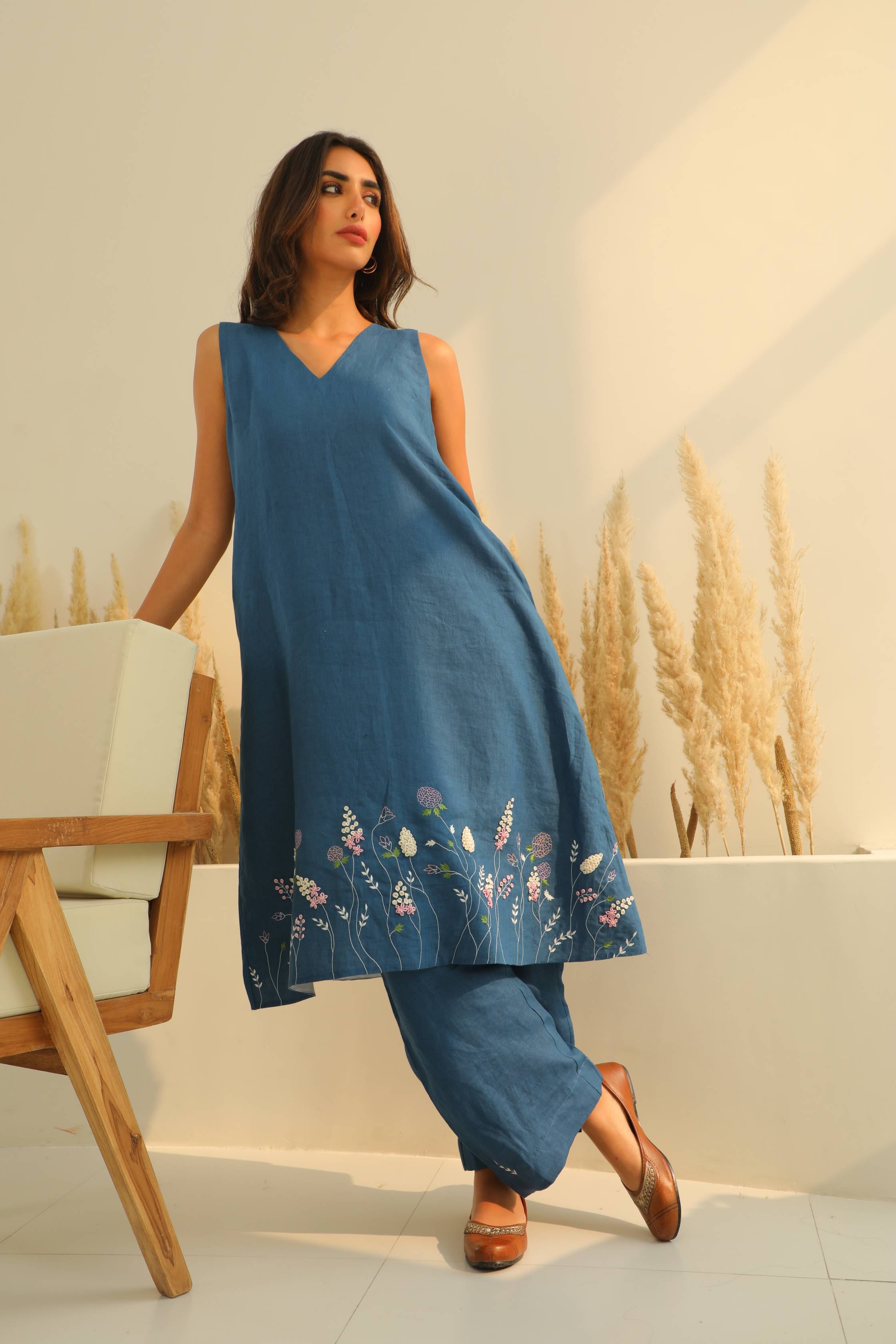 Neel Kurta Set