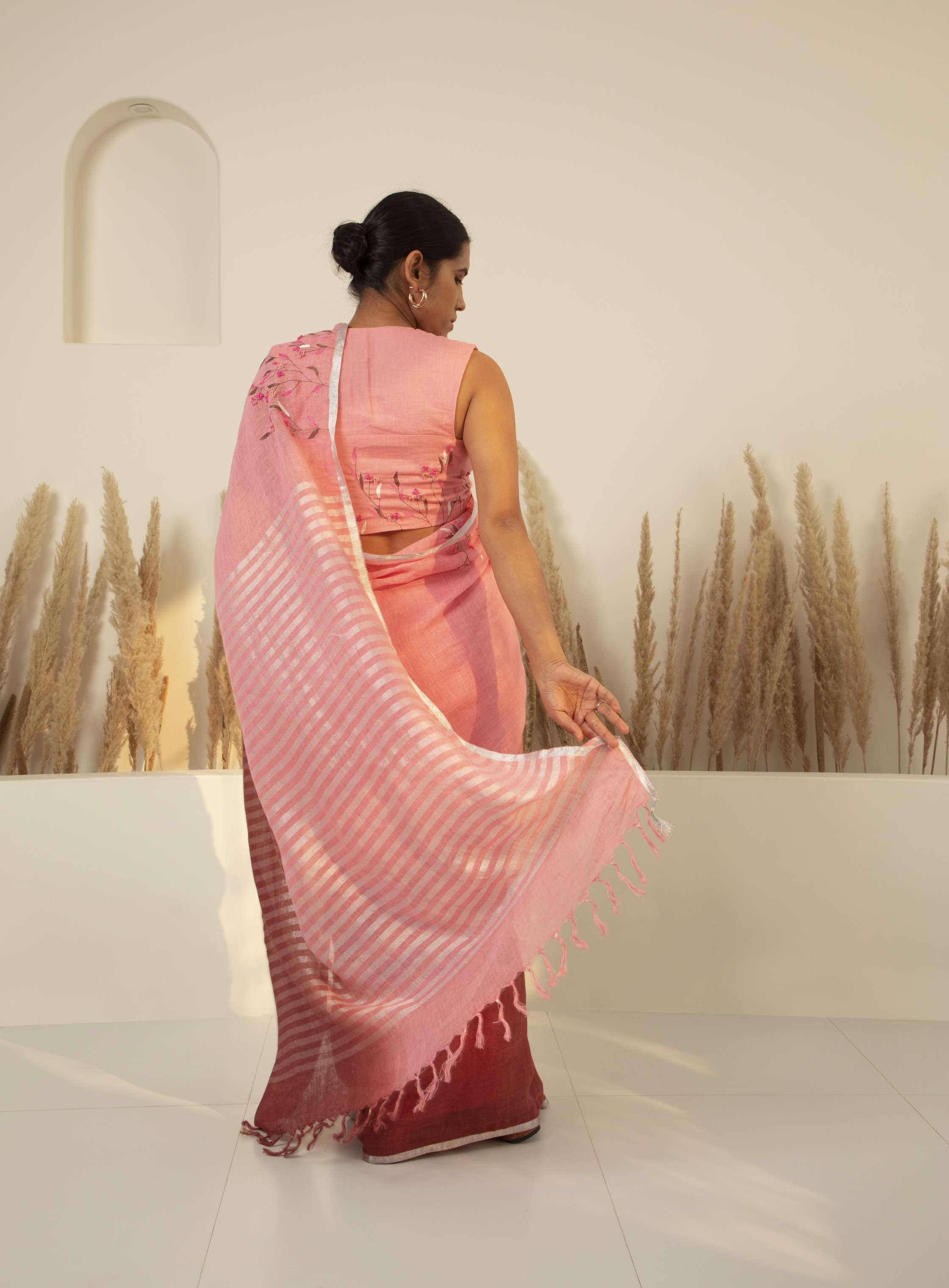 Tapas Linen Sari