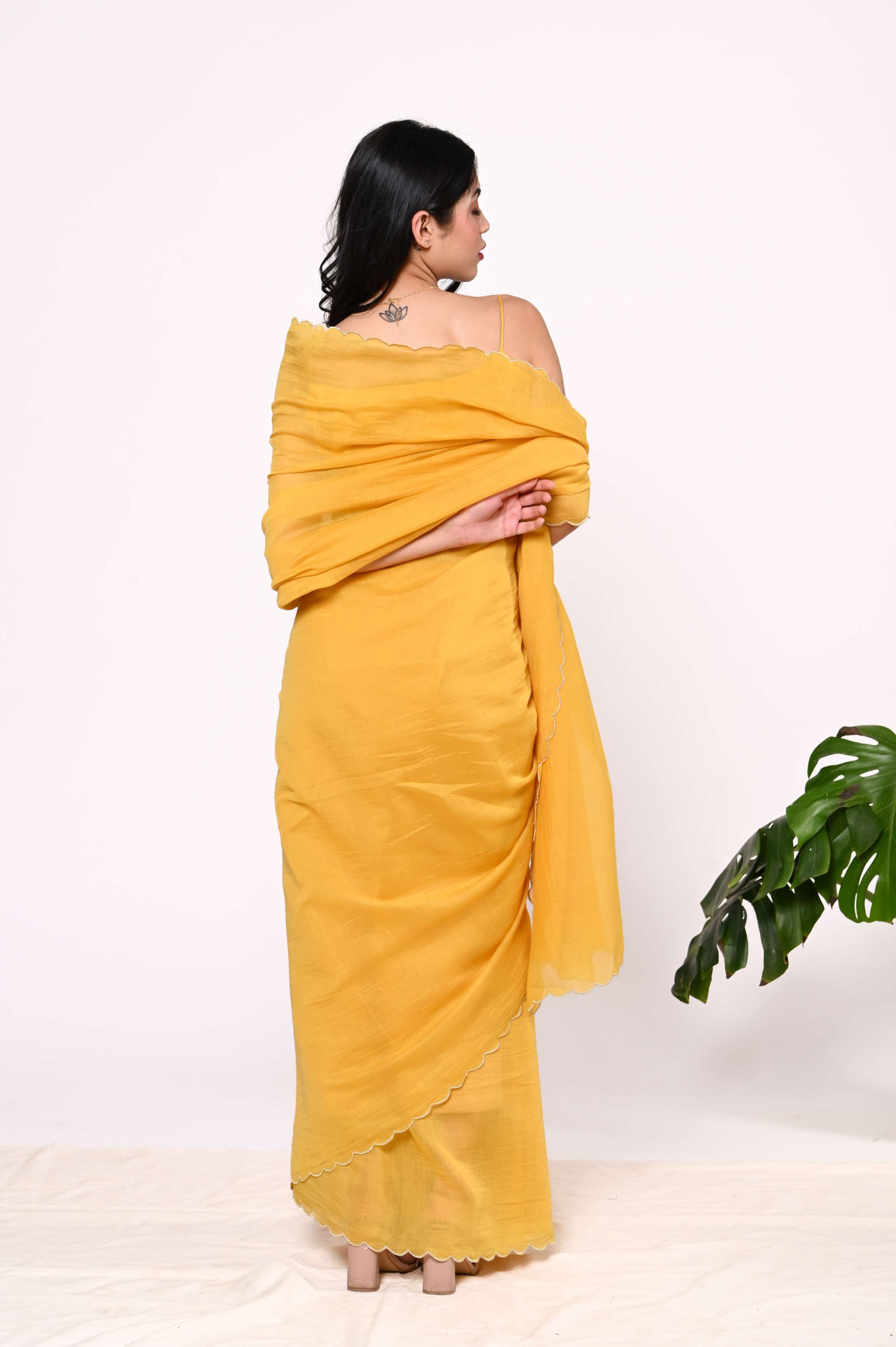 Ekaa Chanderi Sari