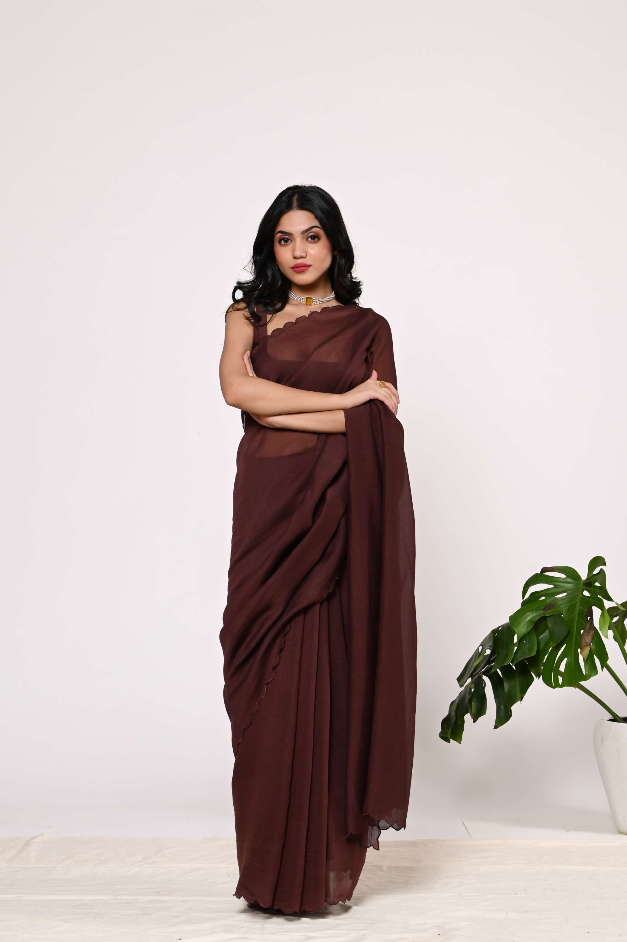 Avni Chanderi Sari