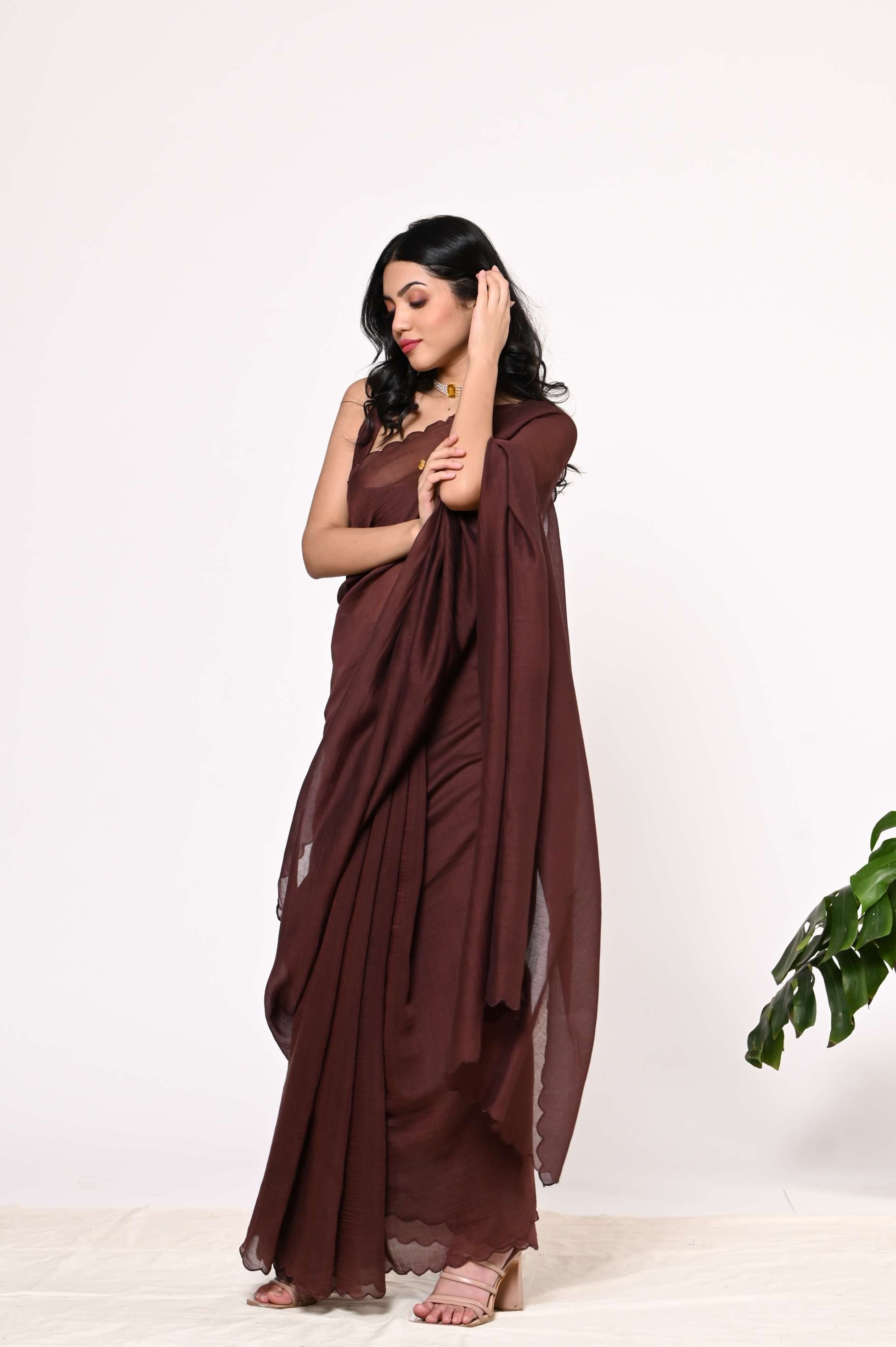 Avni Chanderi Sari