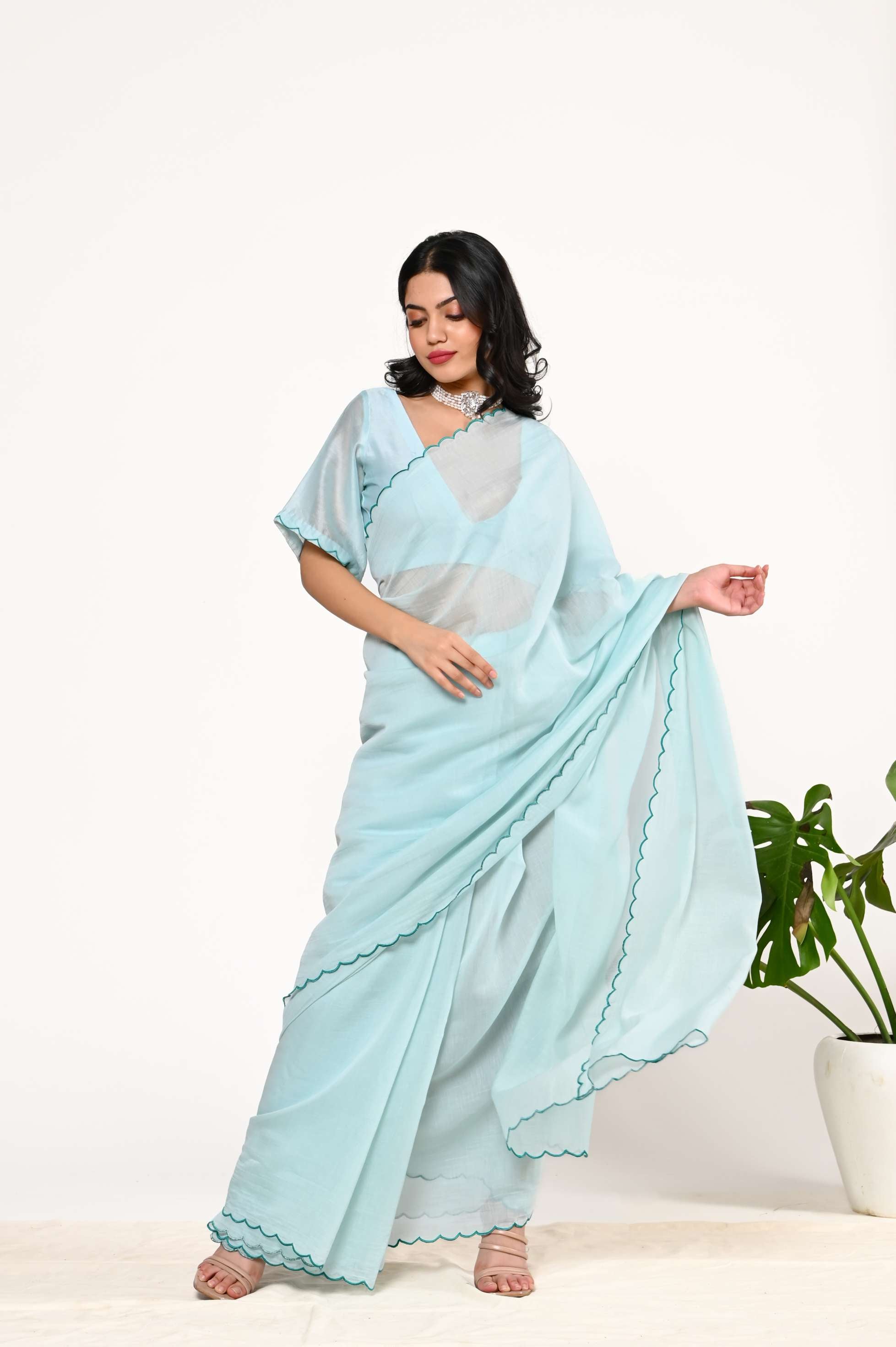 Sejal Chanderi Sari