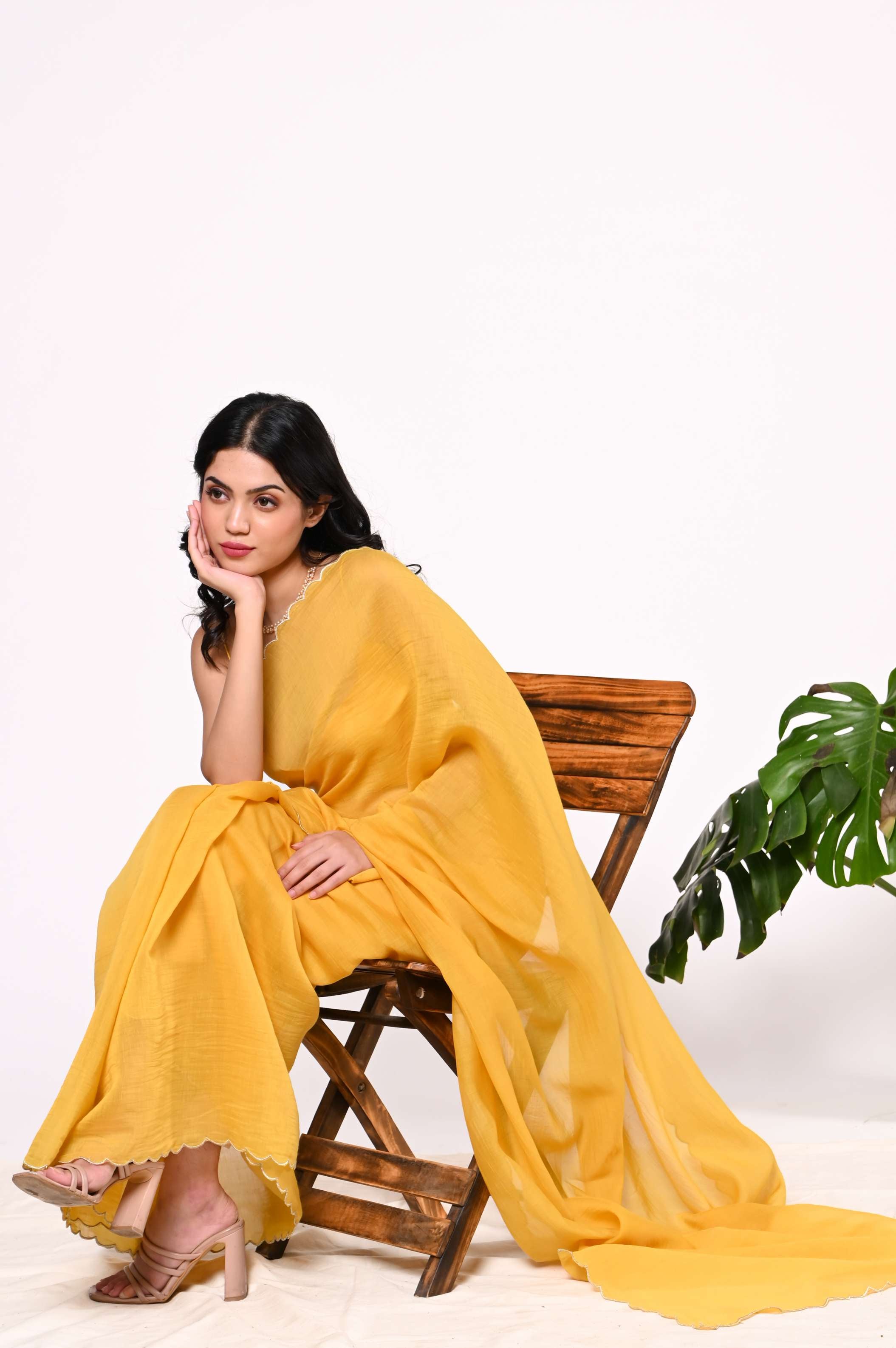 Ekaa Chanderi Sari