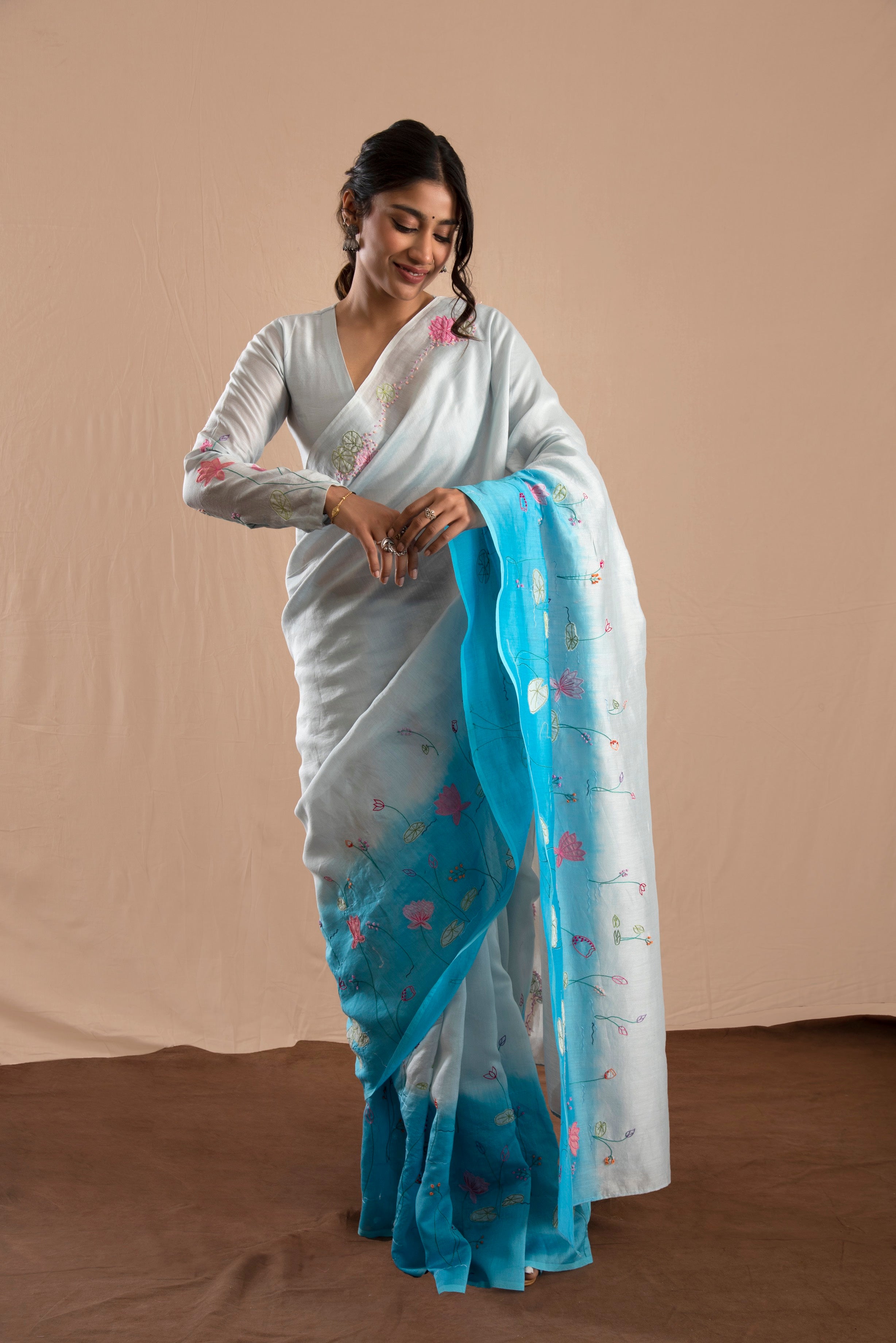 Khushnuma Chanderi Blouse