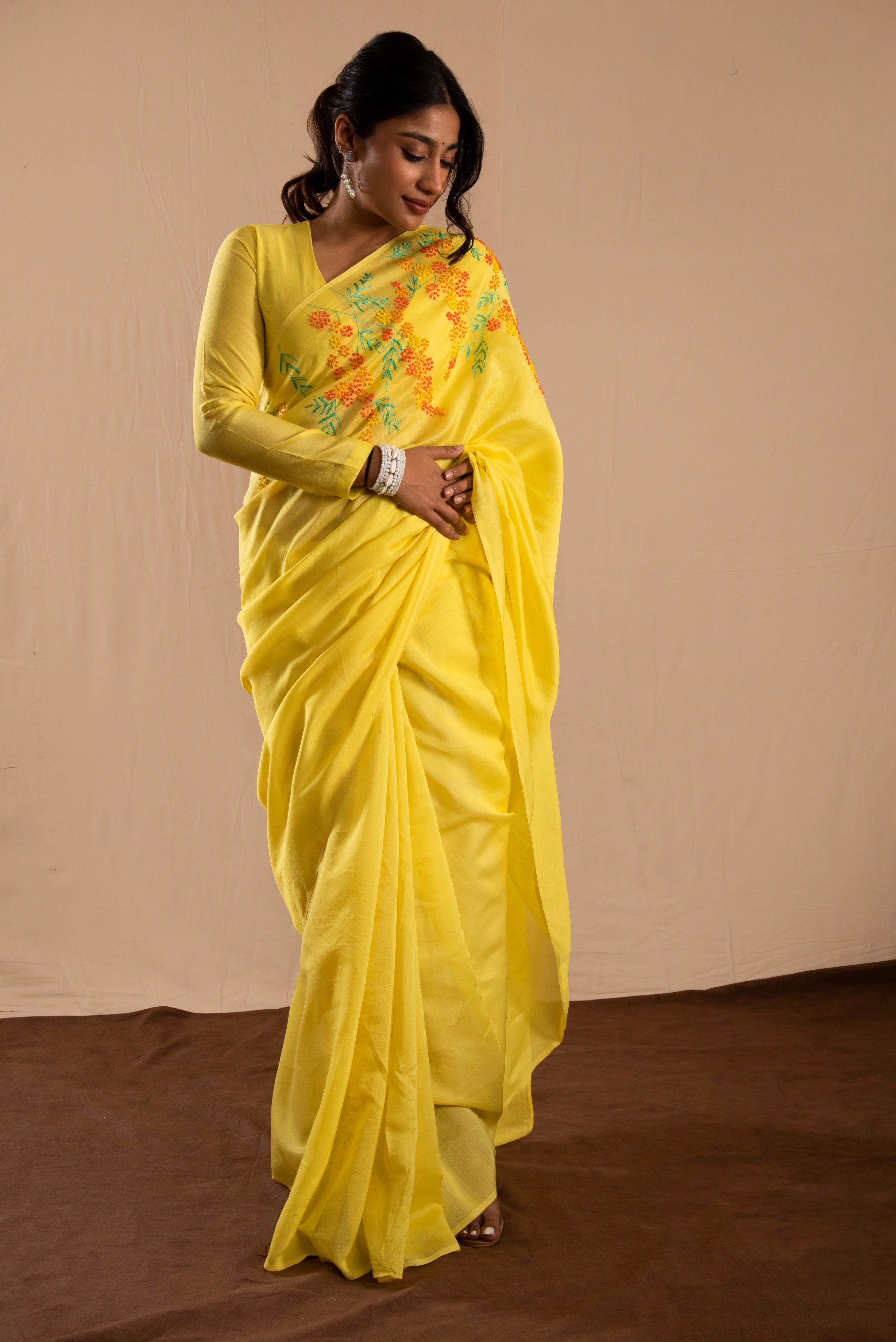 Shamila Chanderi Sari