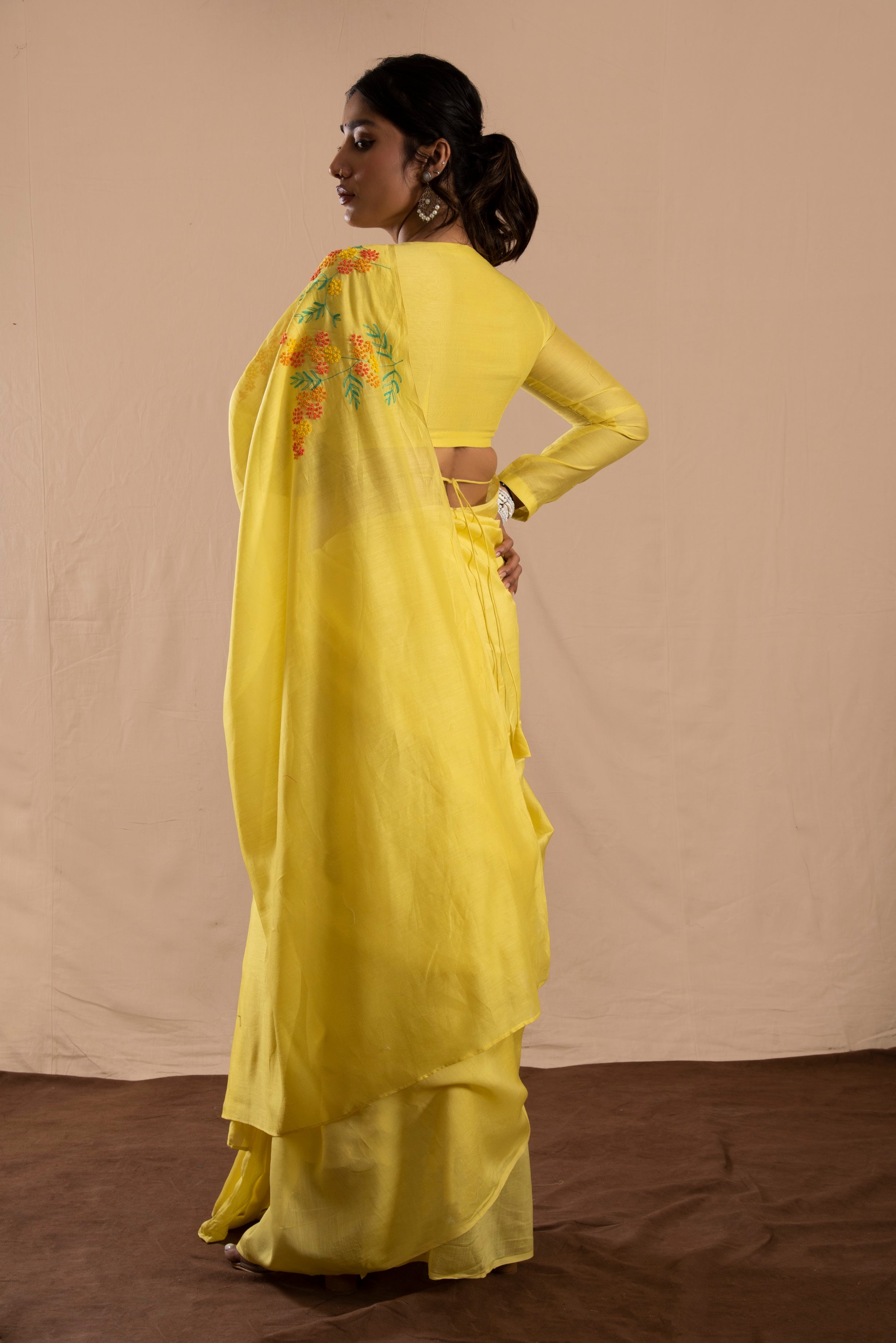 Shamila Chanderi Sari