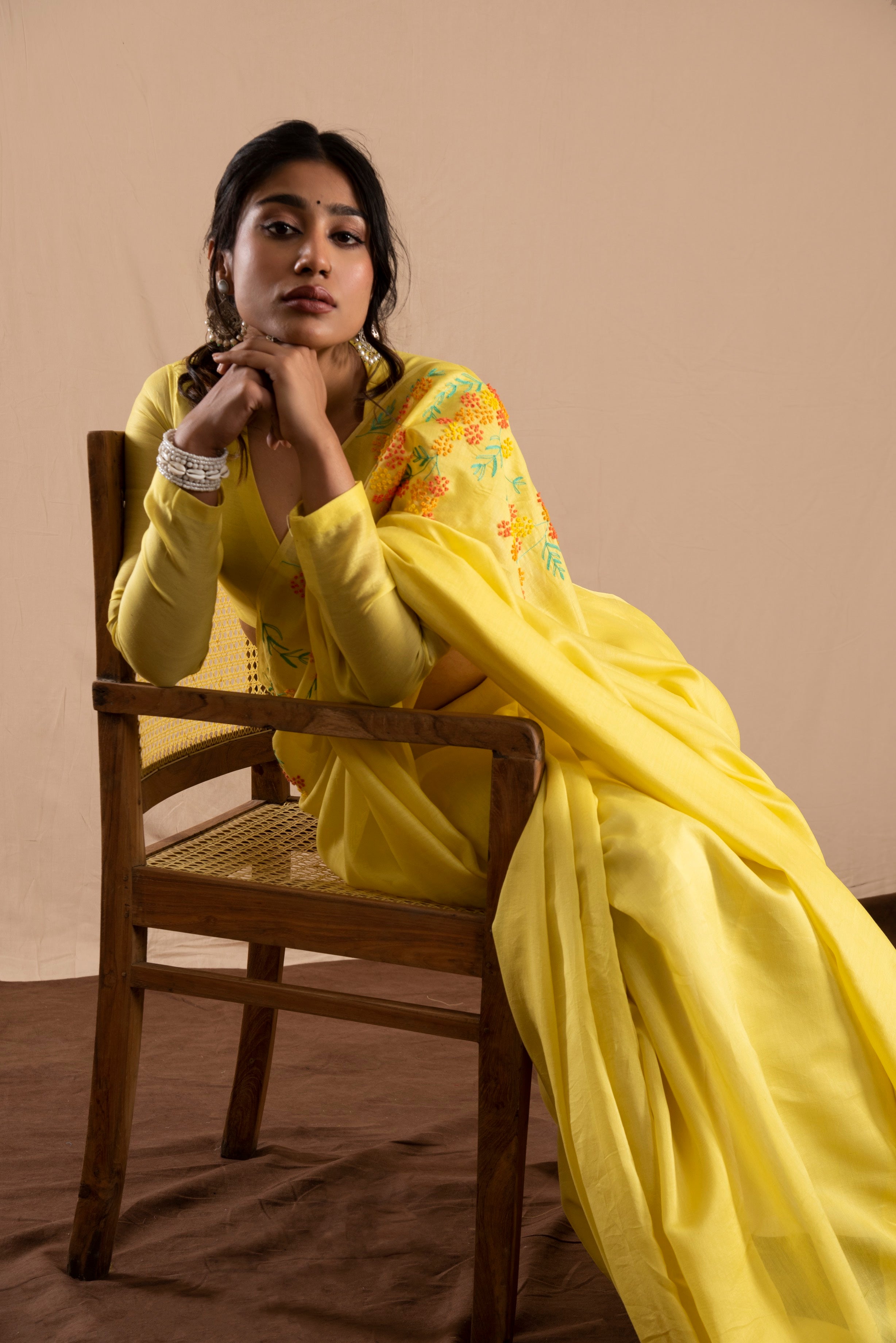 Shamila Chanderi Sari
