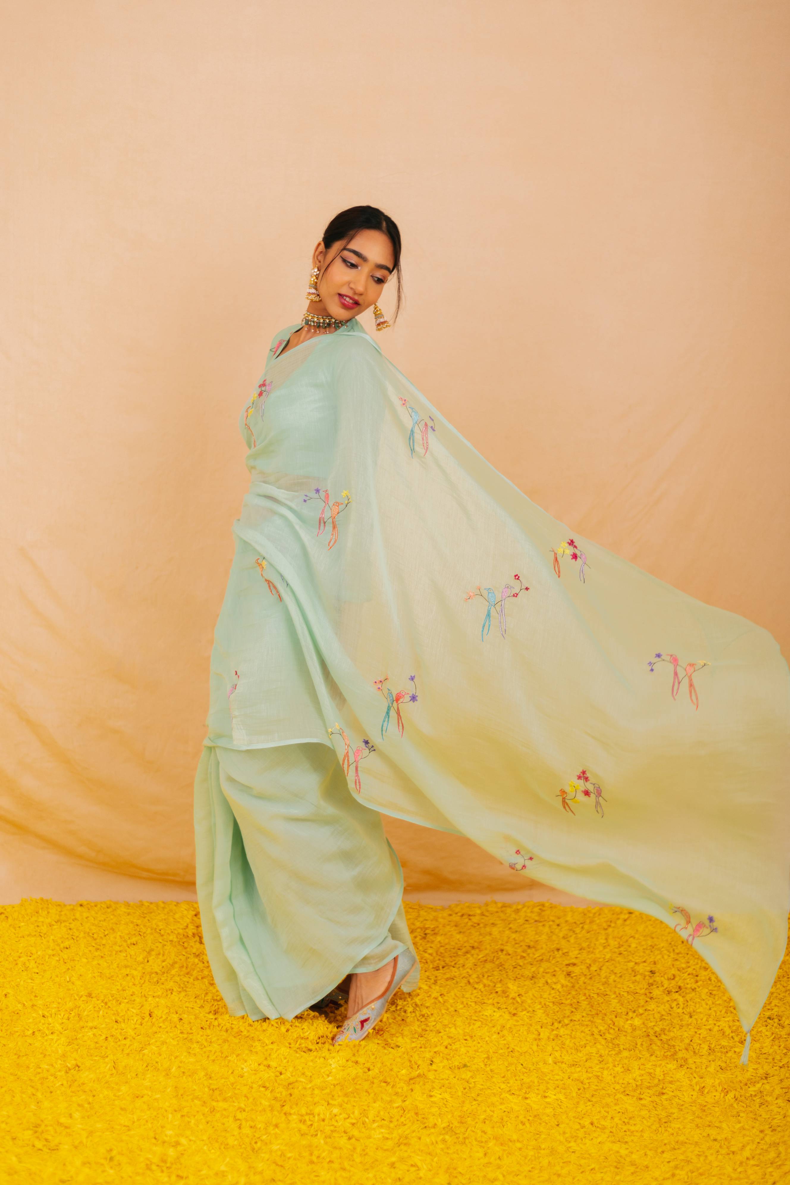 Gita Chanderi Sari