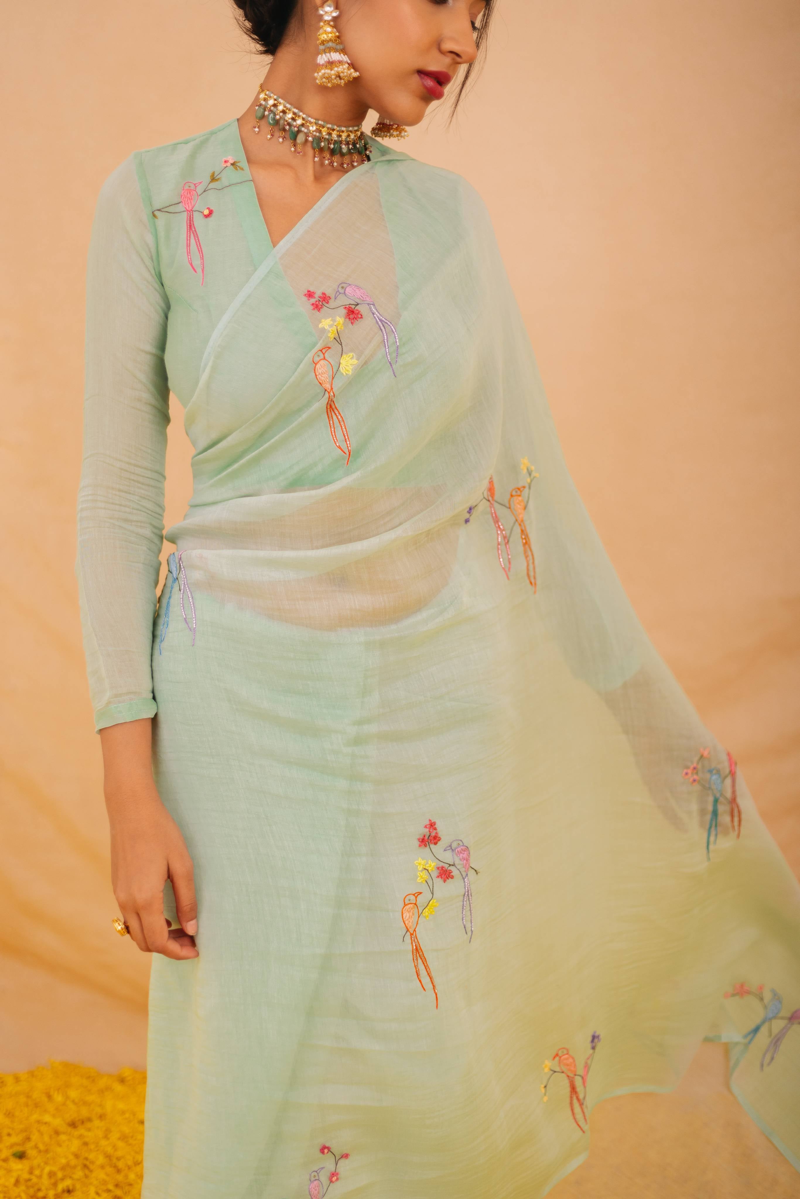 Gita Chanderi Sari