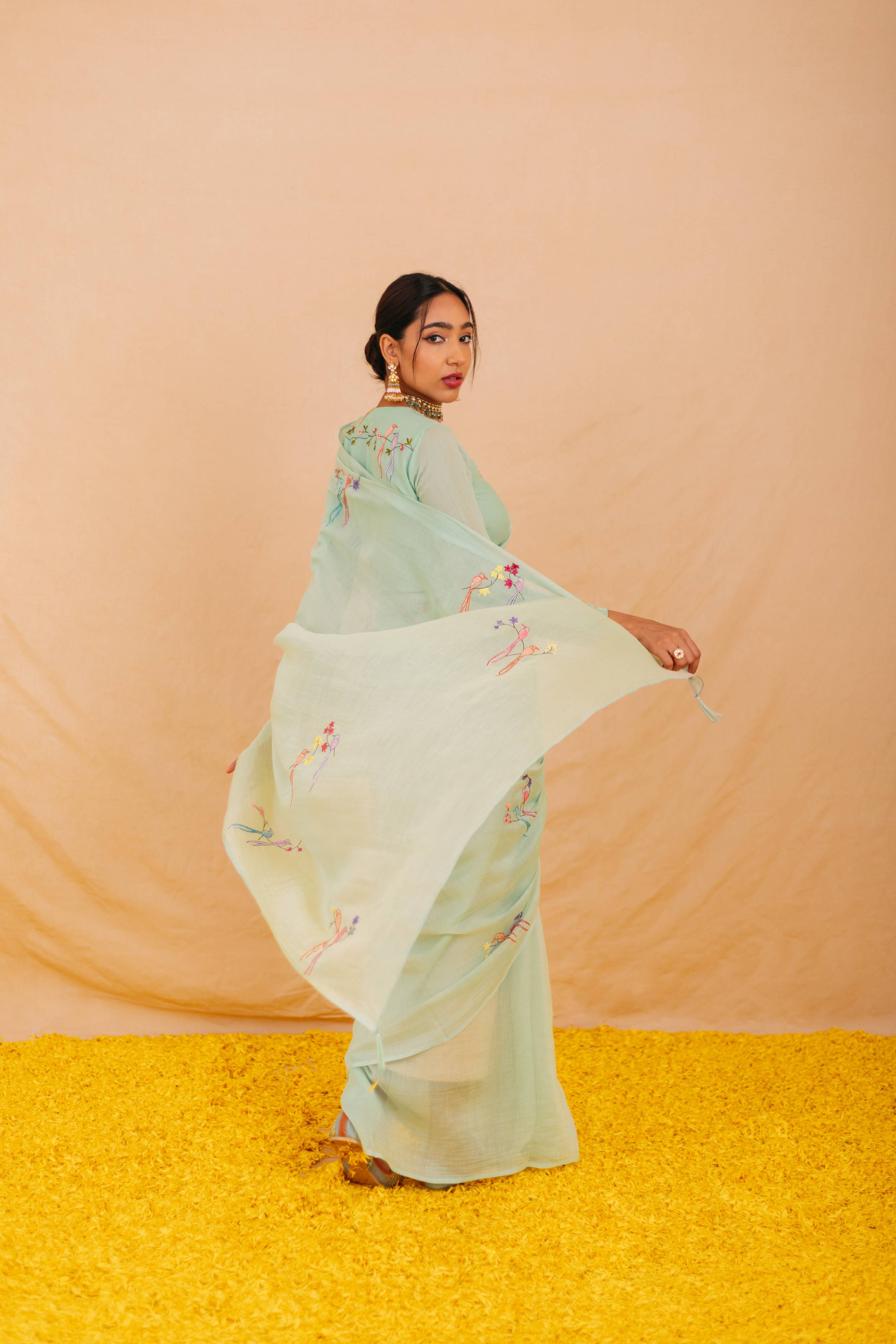 Gita Chanderi Sari