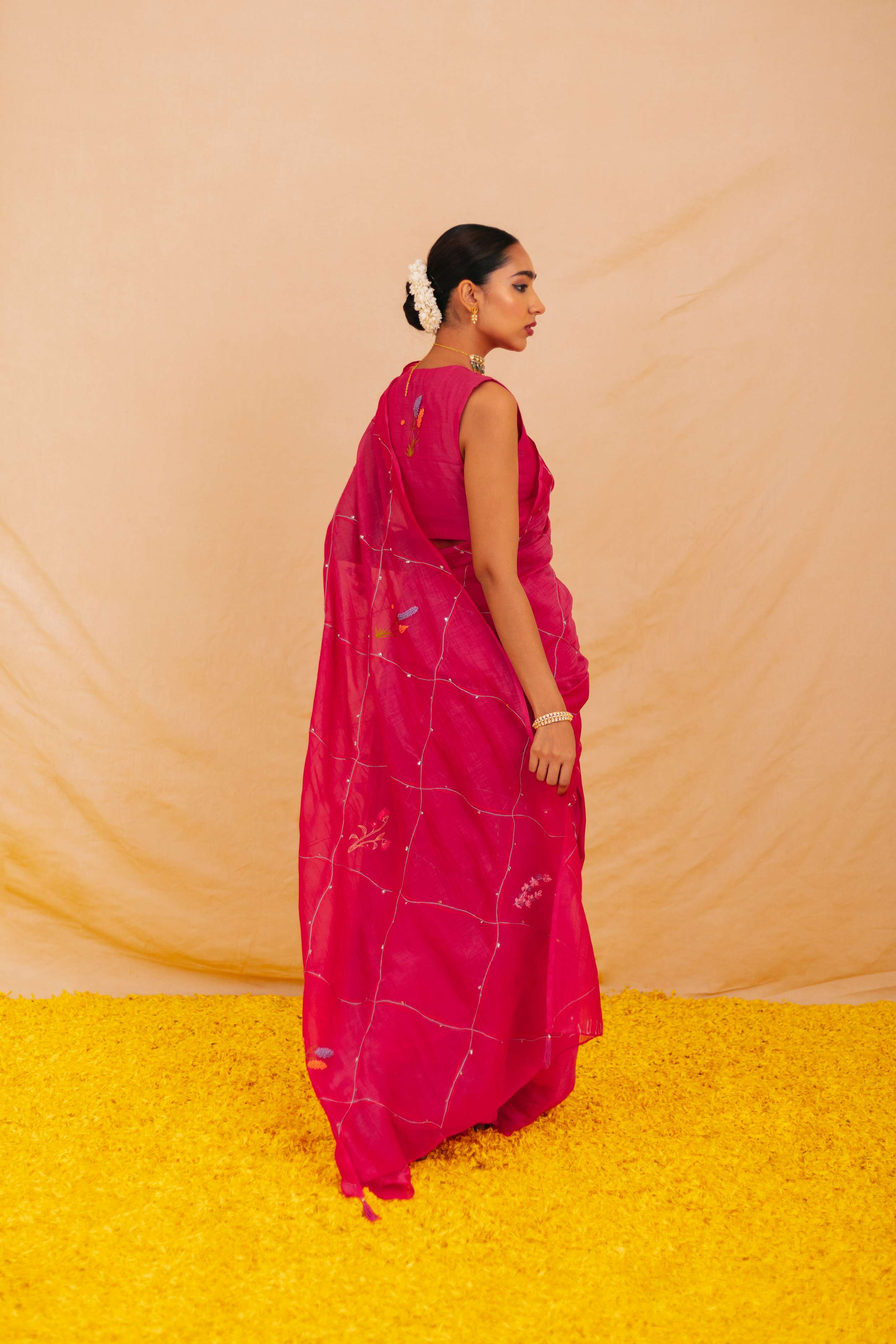 Charu Chanderi Sari