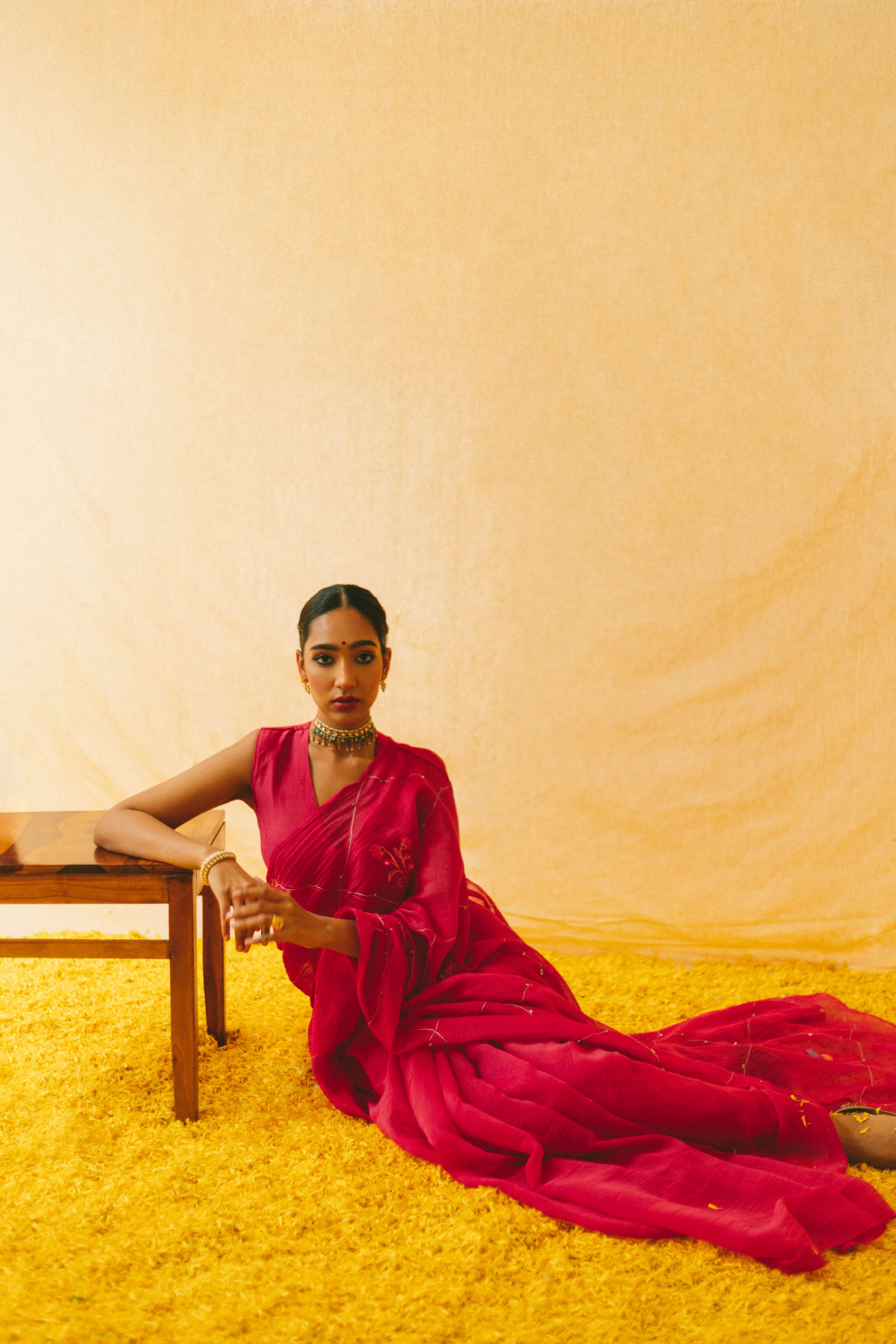 Charu Chanderi Sari
