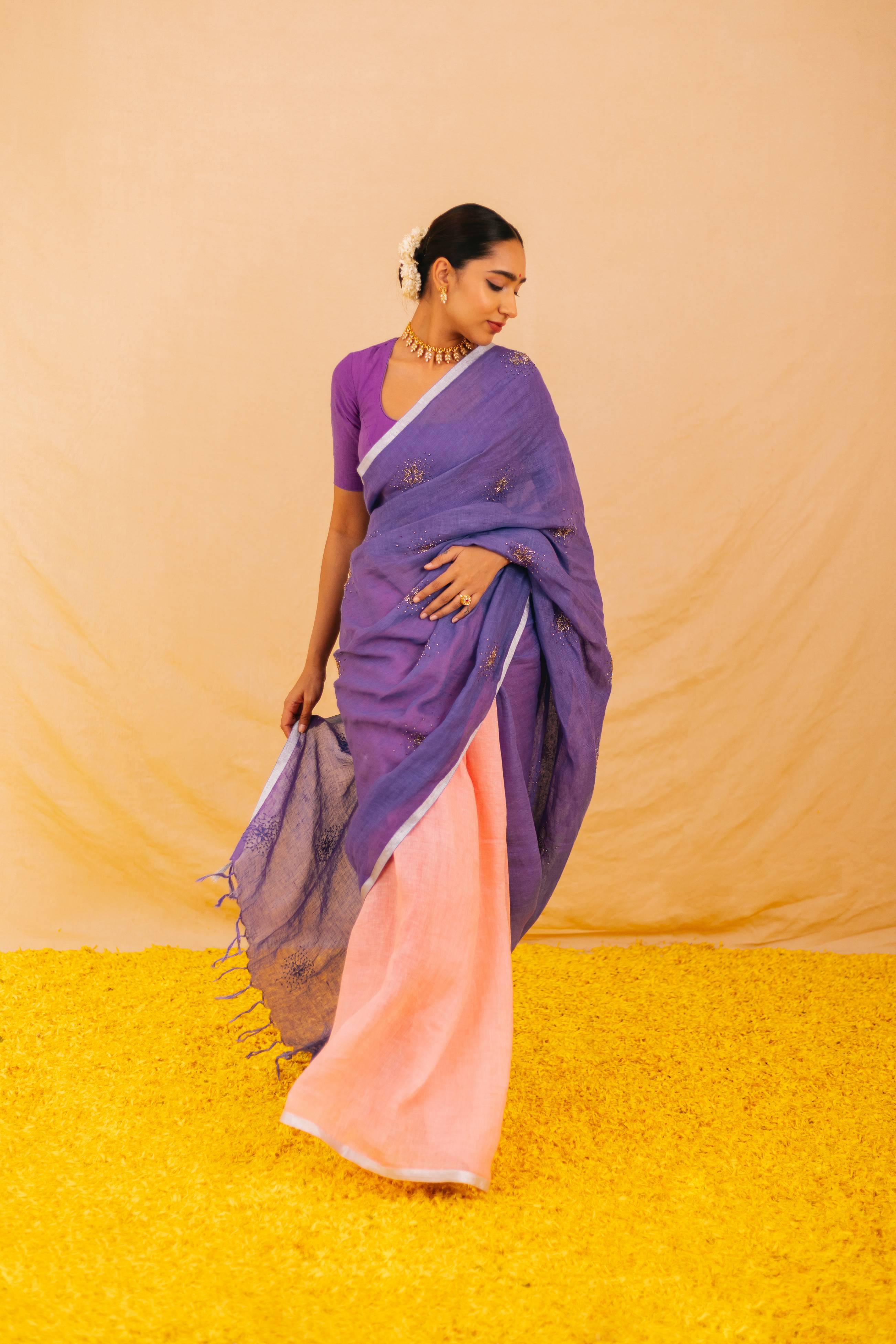 Nafs Linen Sari
