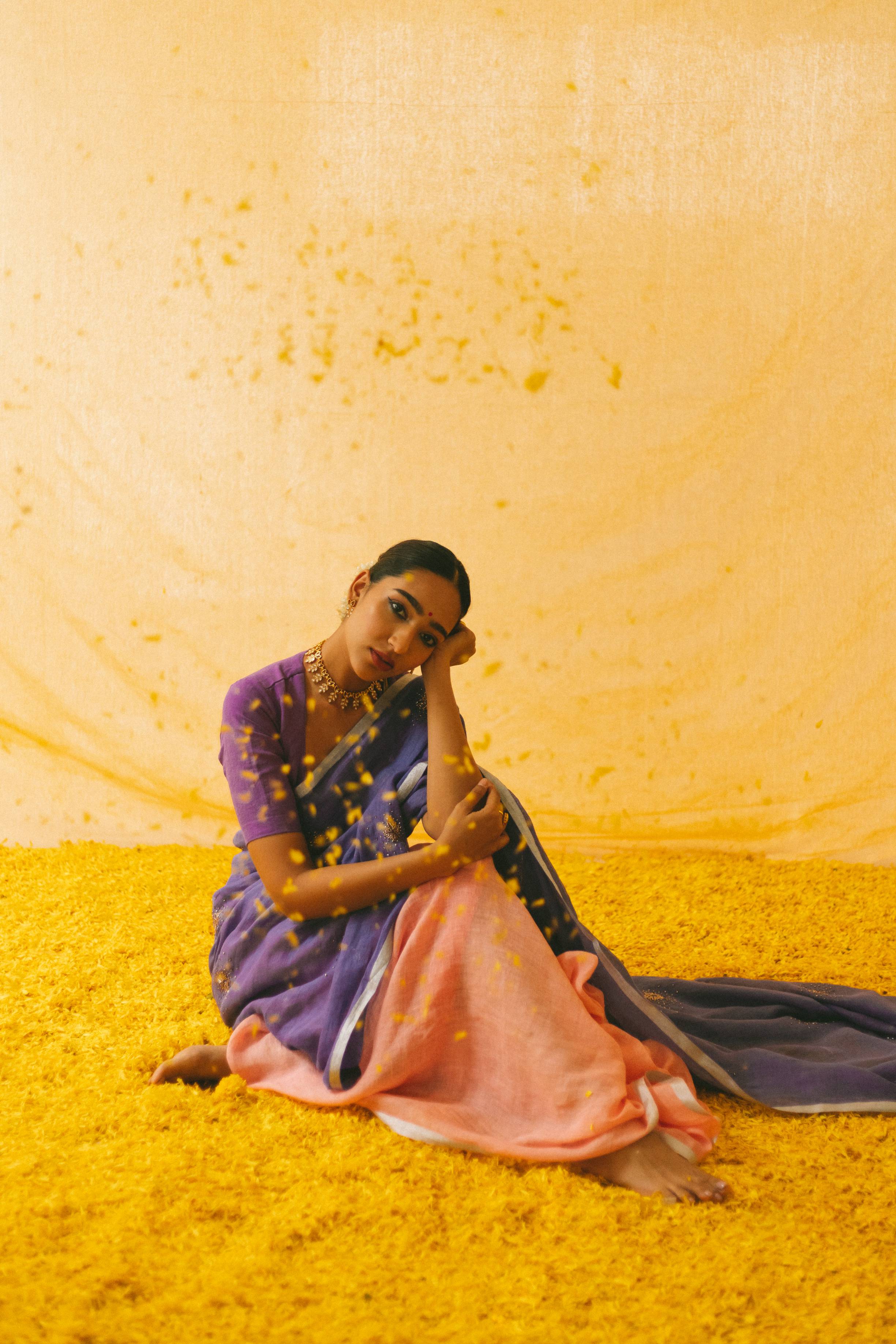 Nafs Linen Sari