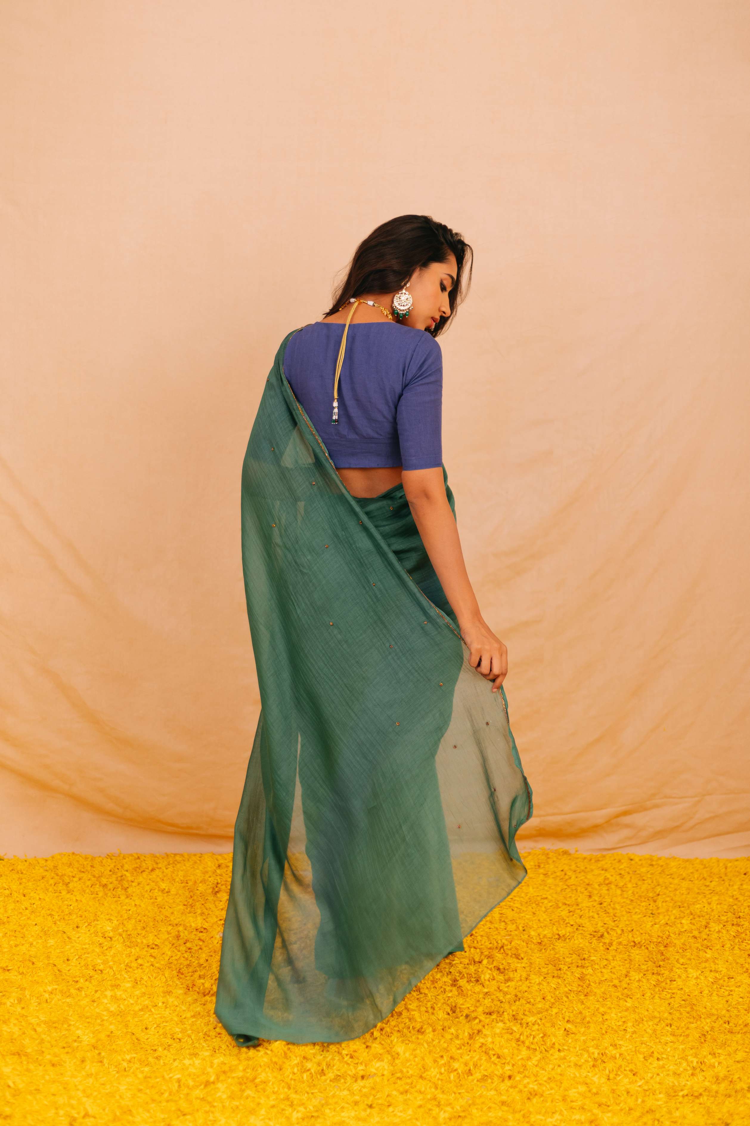 Hema Chanderi Sari