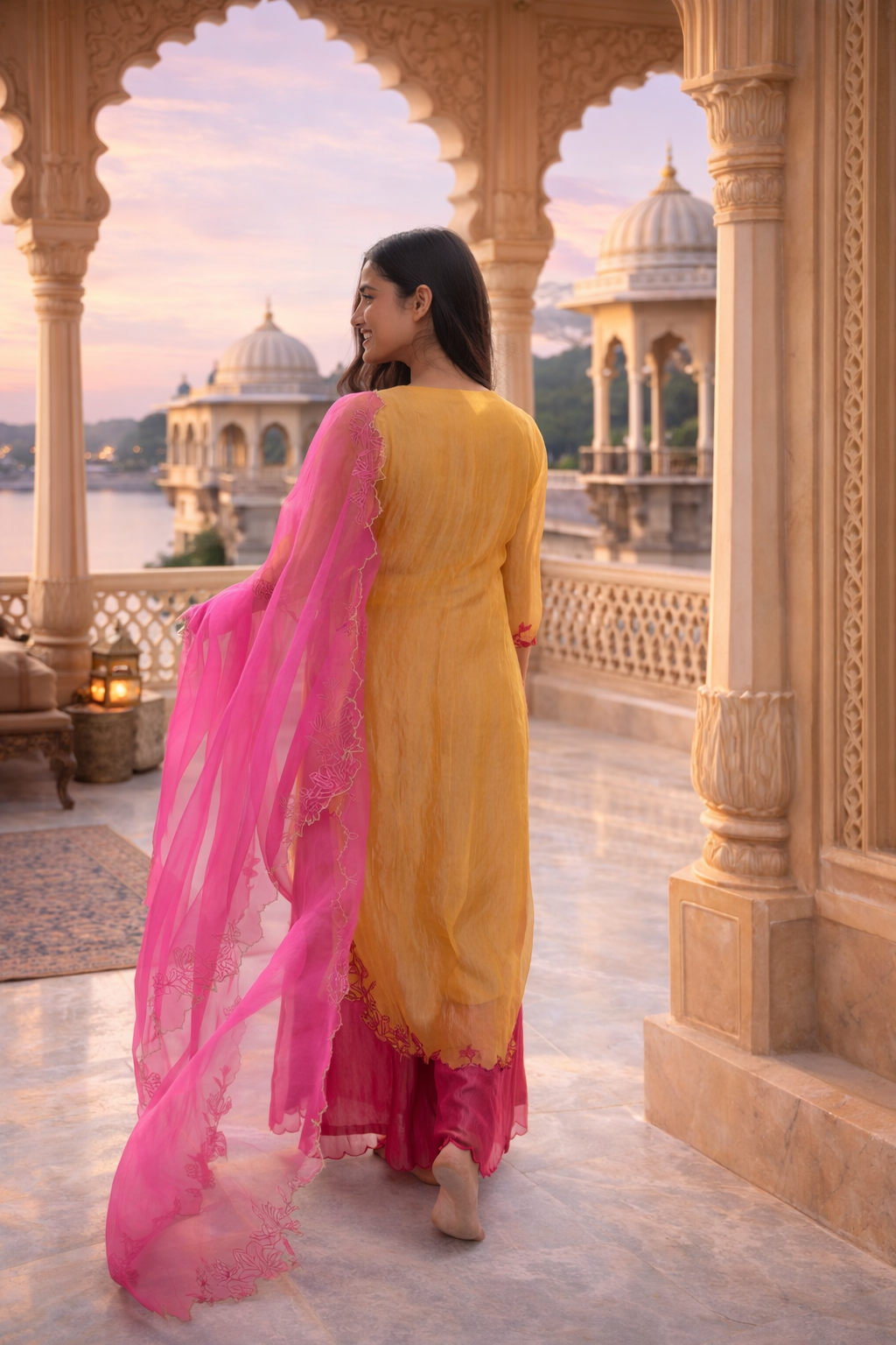 Rasiya Silk Tissue Kurta Set