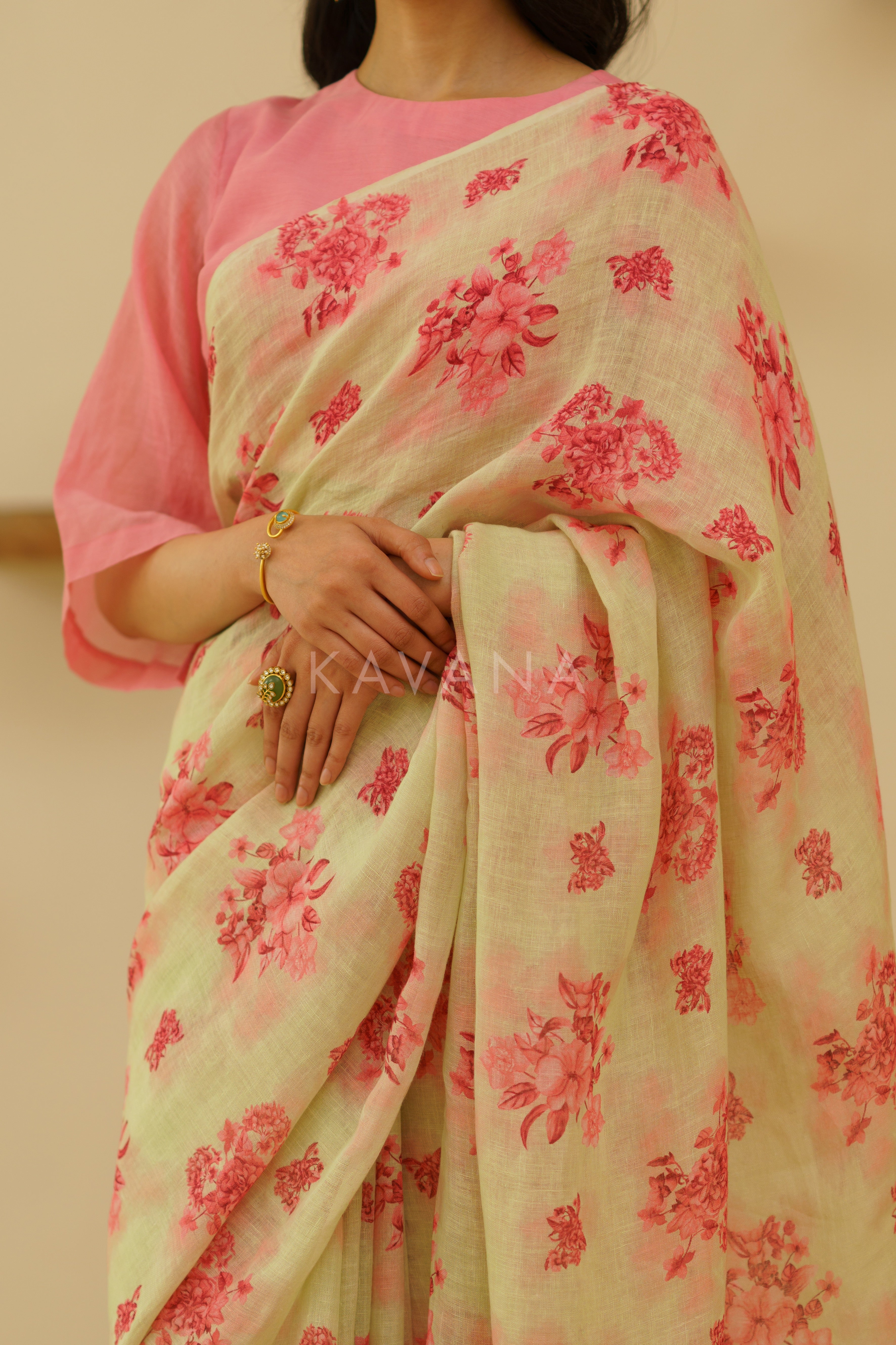 Mridula Linen Sari