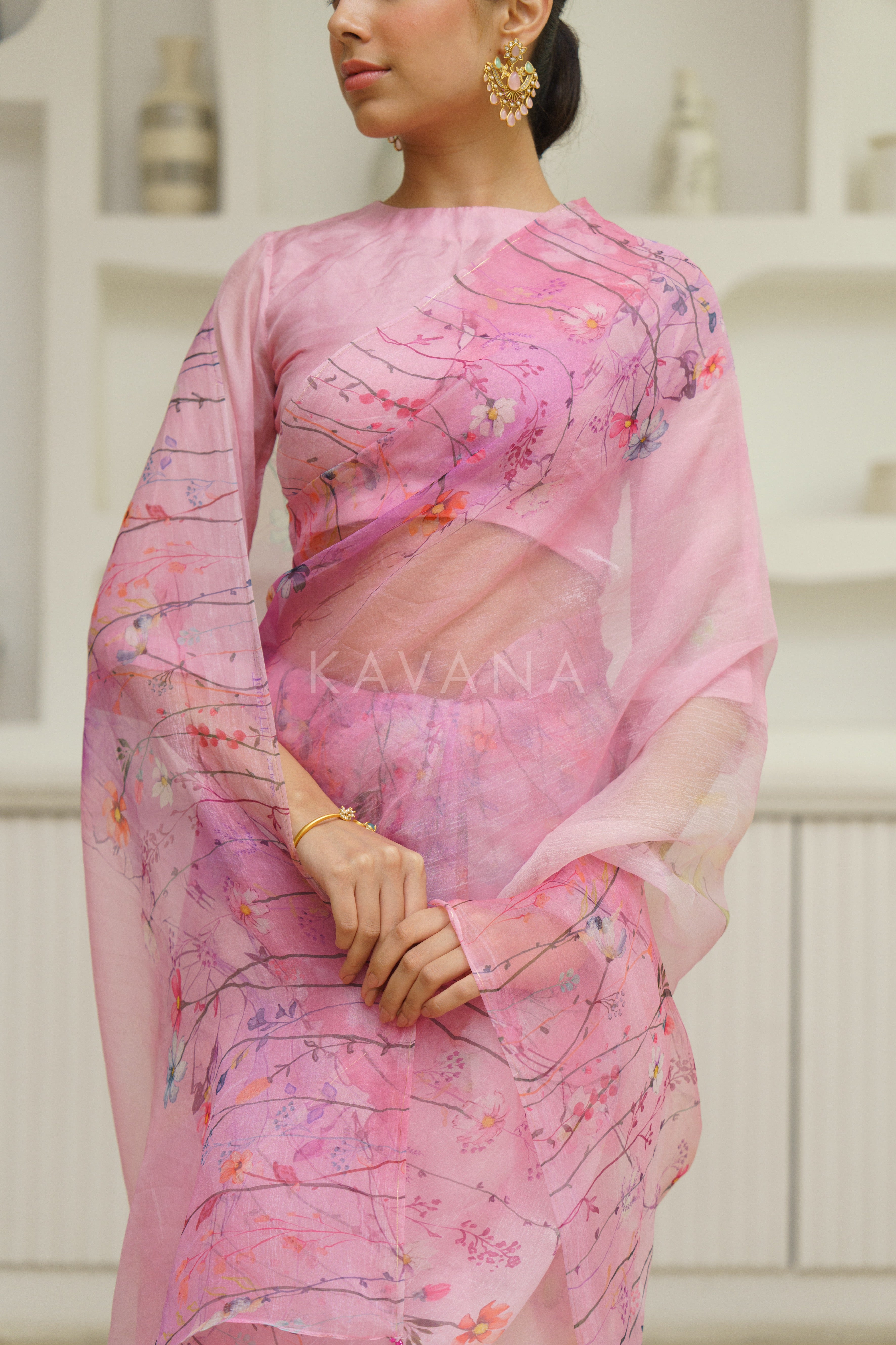 Lekha Organza Sari