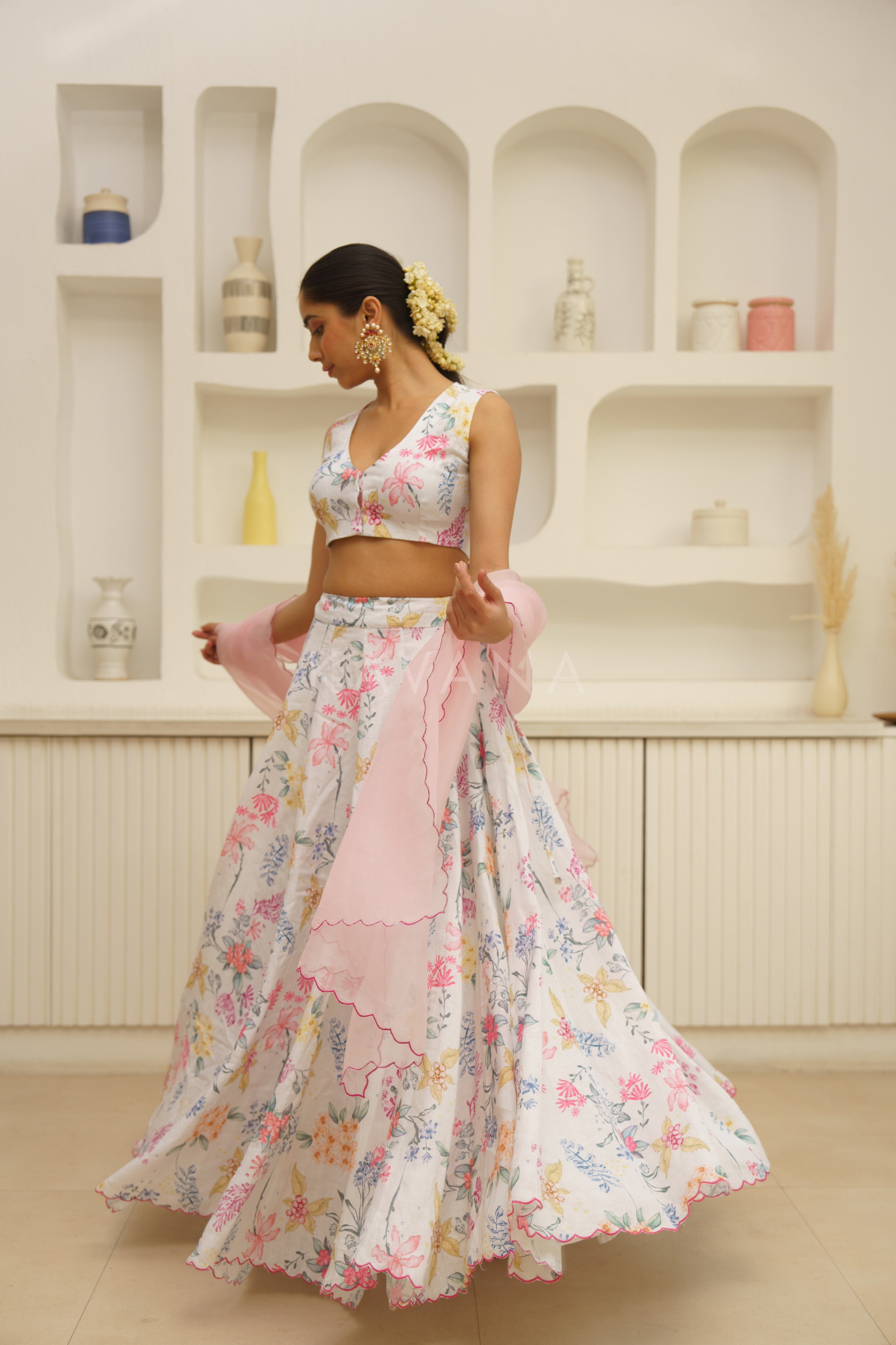 Bindu Lehenga Set