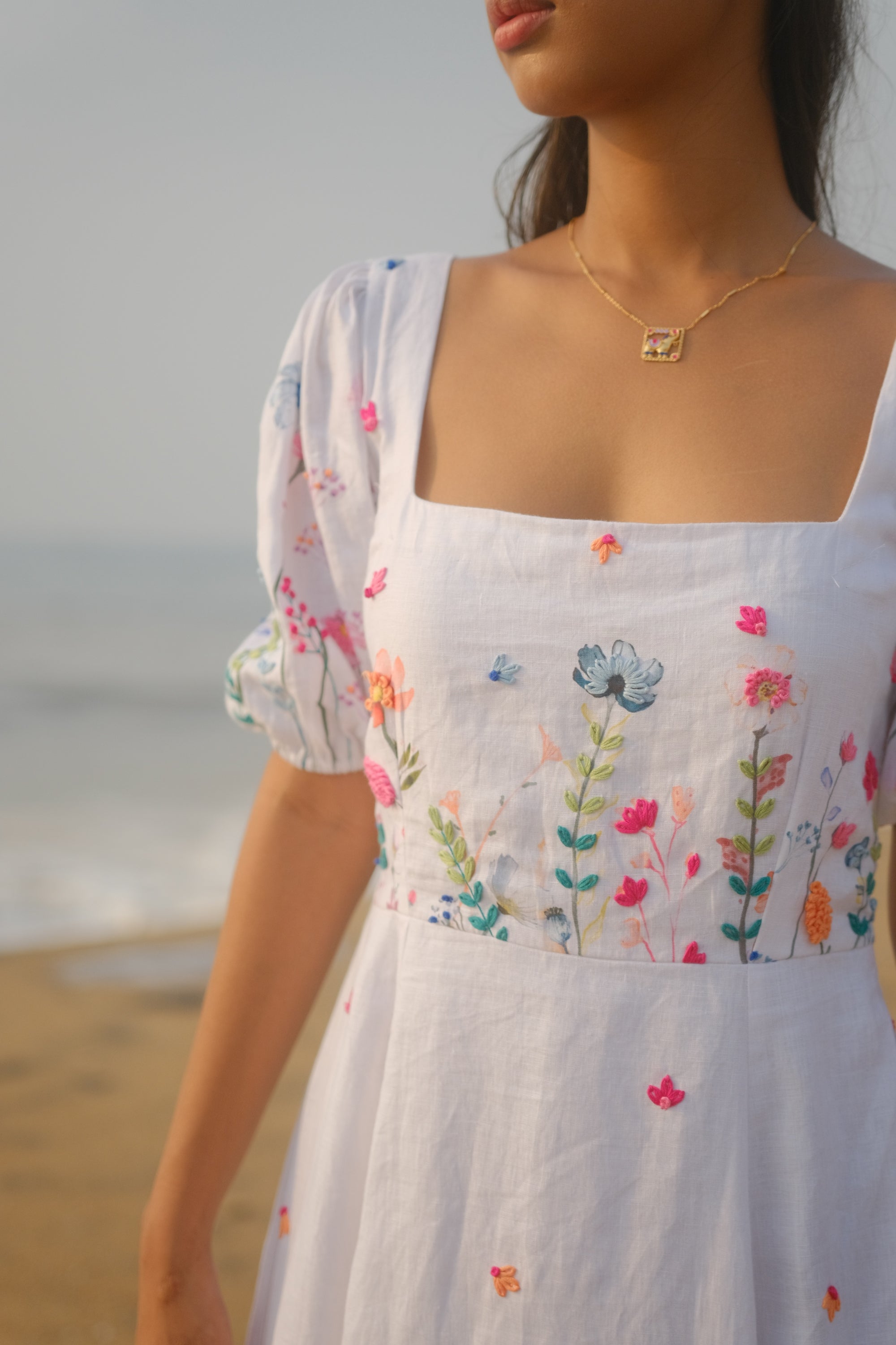 YARA LINEN DRESS main image 1