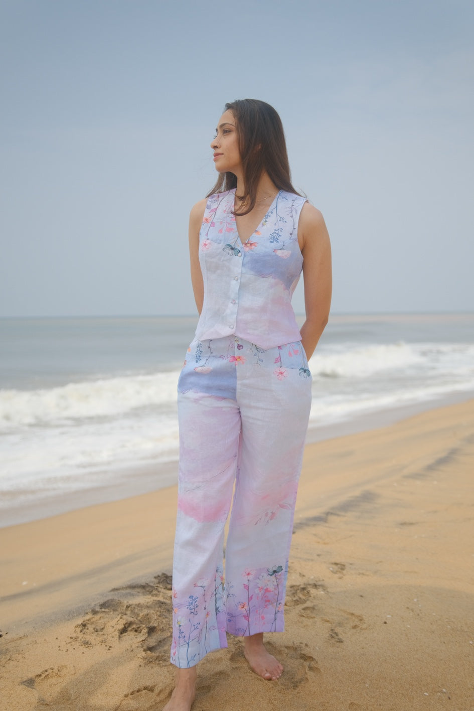 Seher Linen Co-ord Set