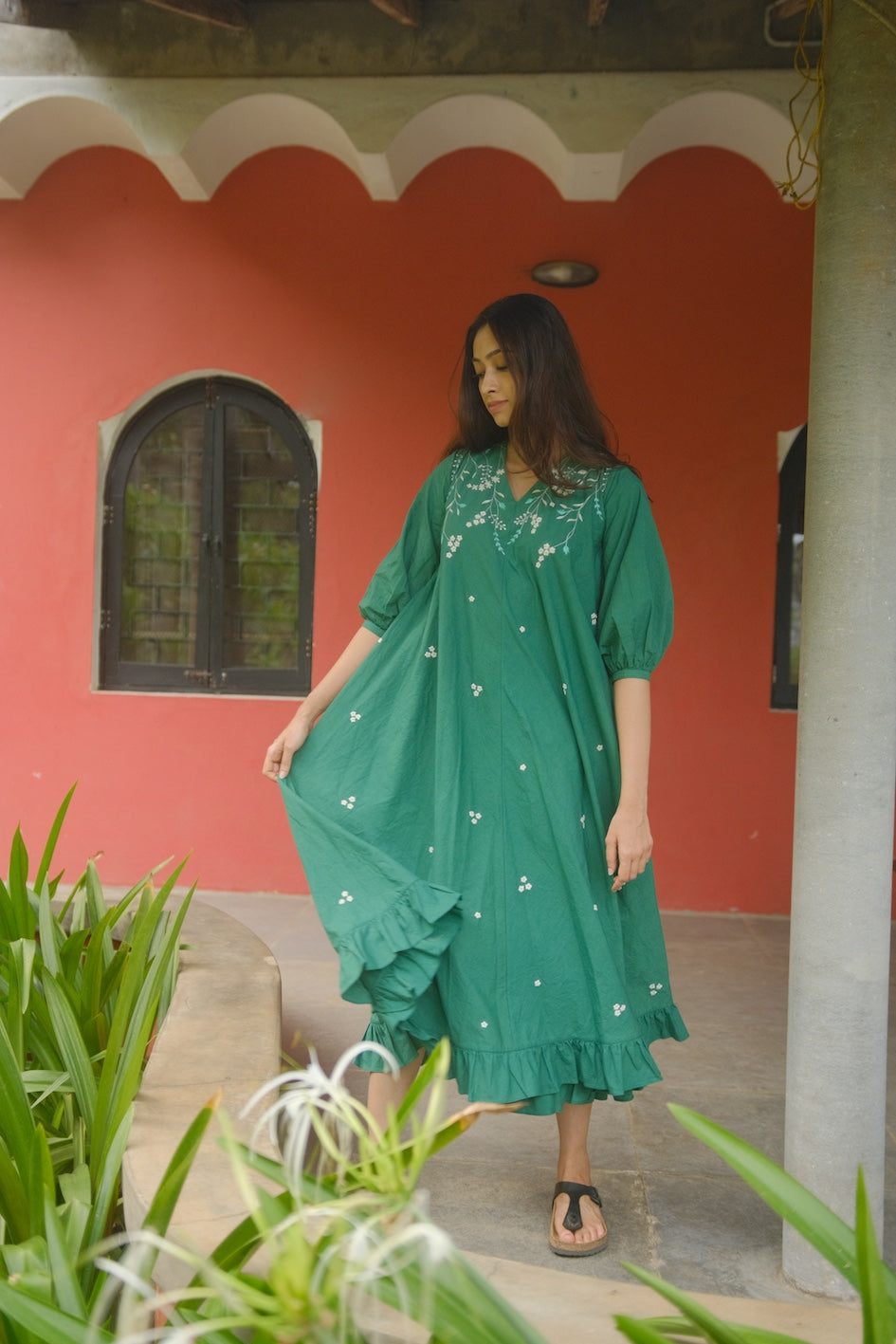 Inaya Cotton Dress