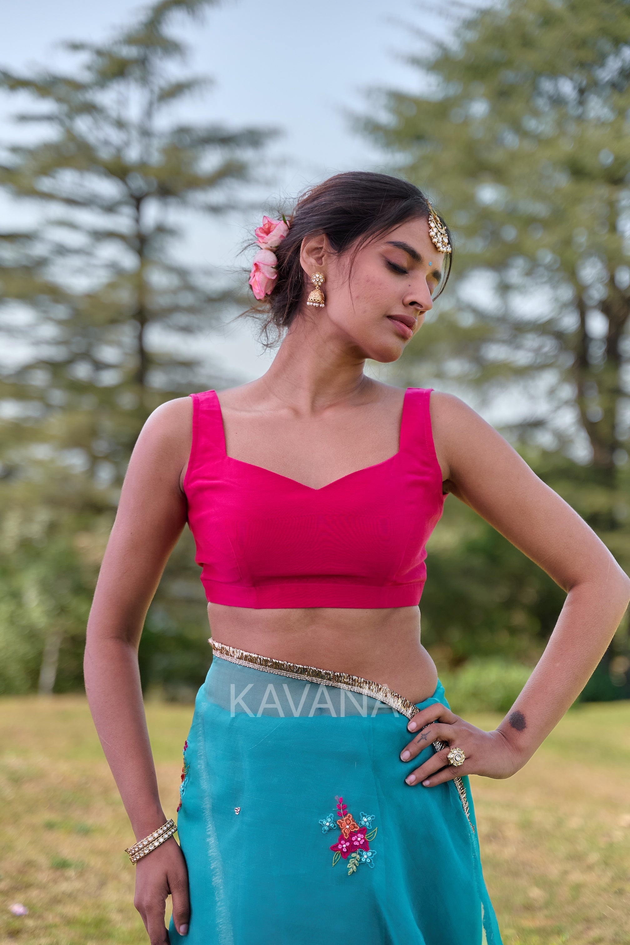 Inaha Chanderi Blouse