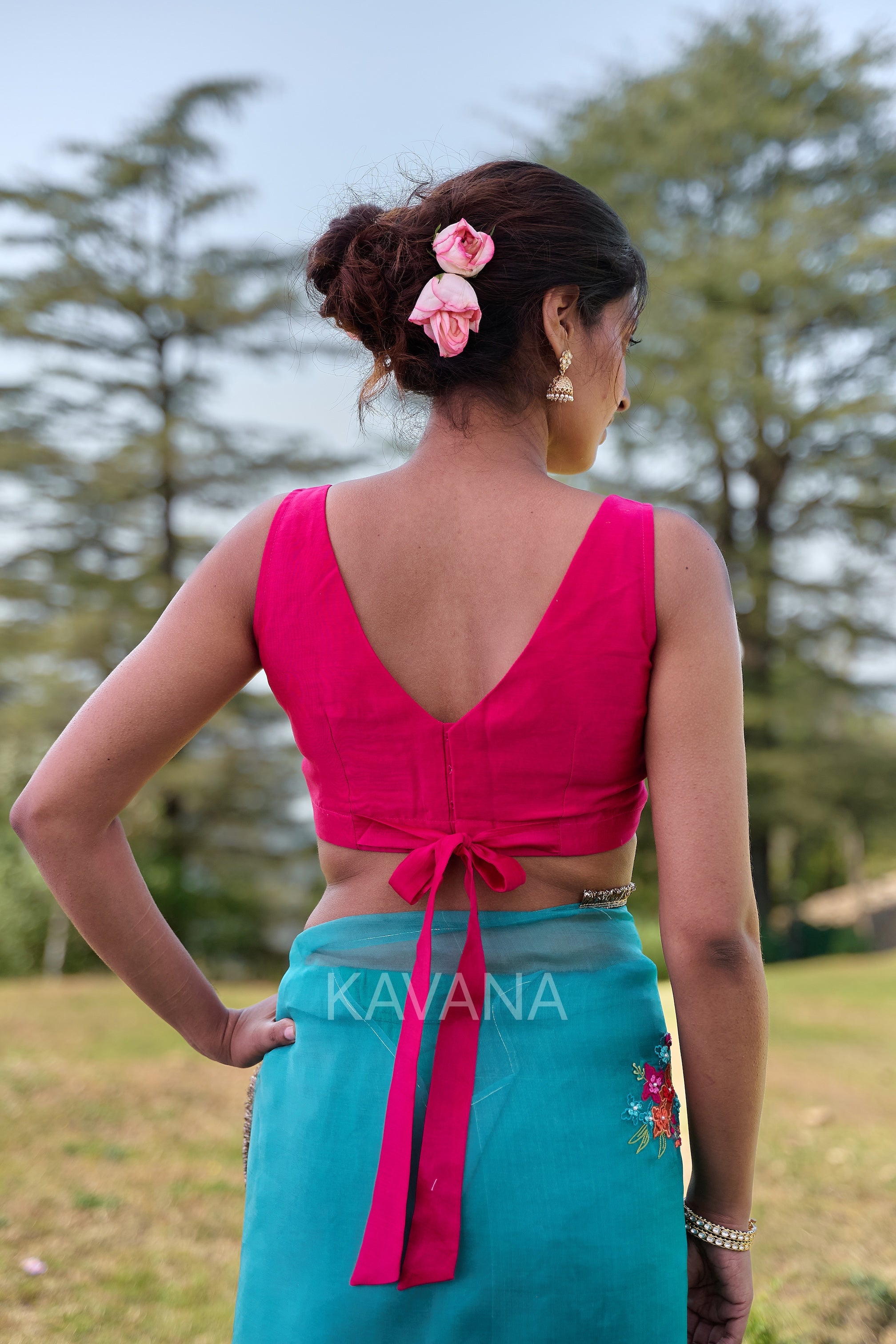 Inaha Chanderi Blouse