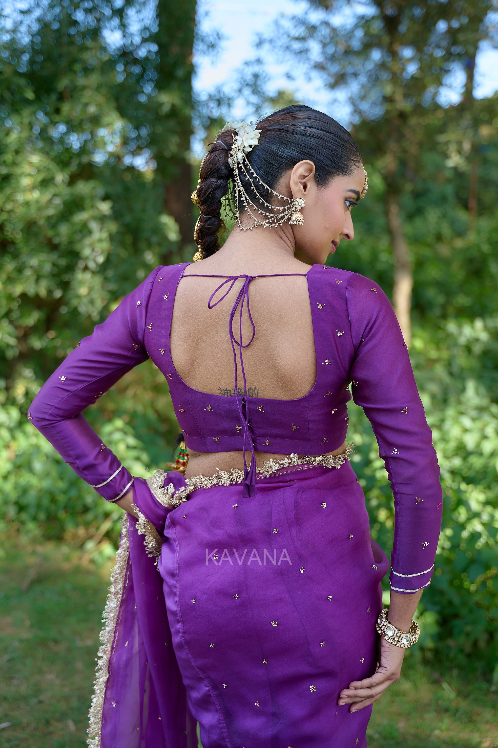 Leela Chanderi Blouse