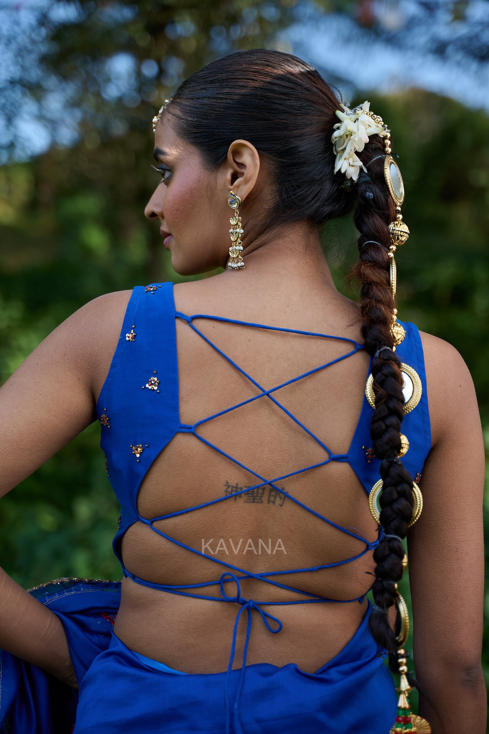 Chirmi Chanderi Blouse