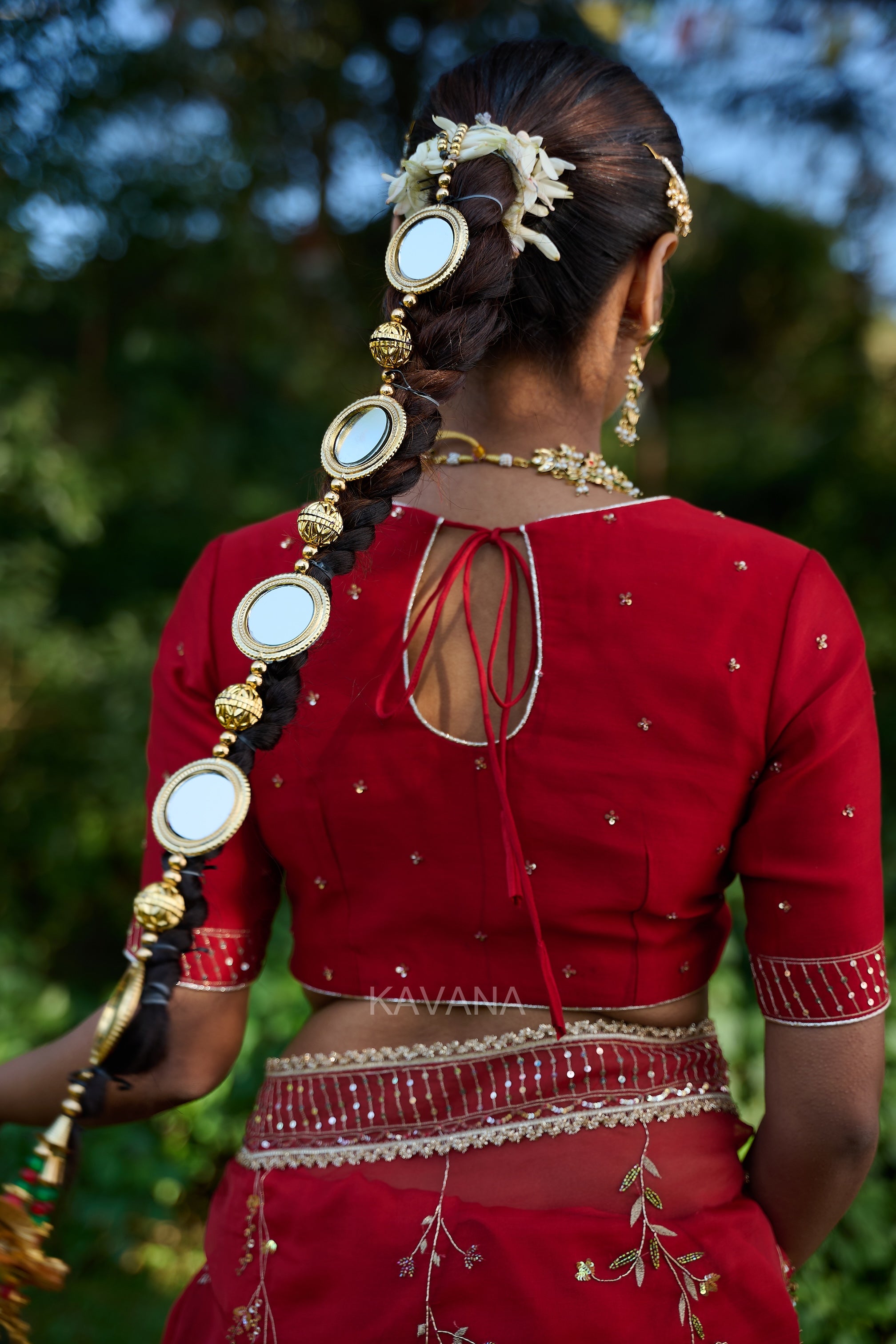 Jhirni Chanderi Blouse