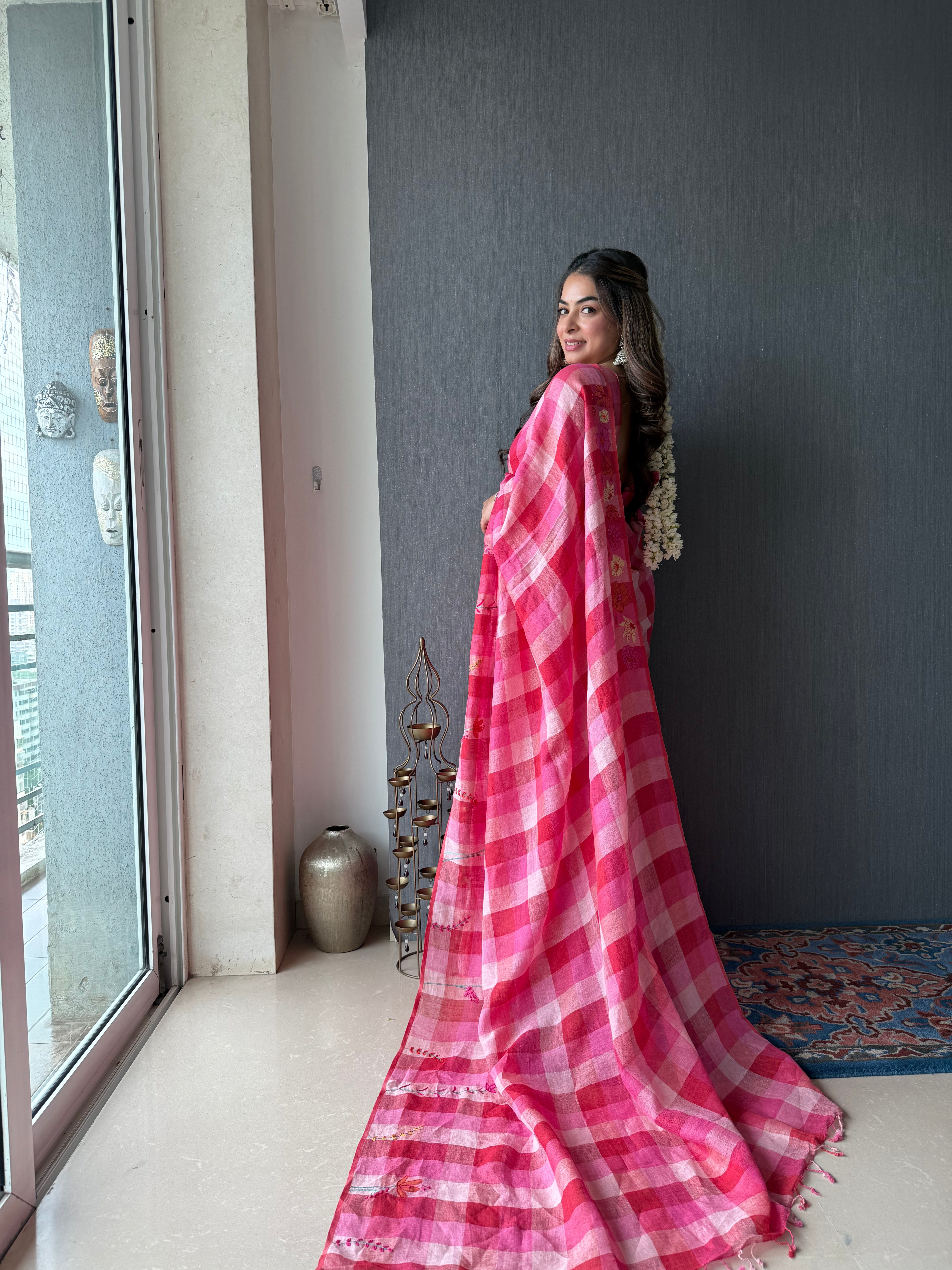Bubblegum sari
