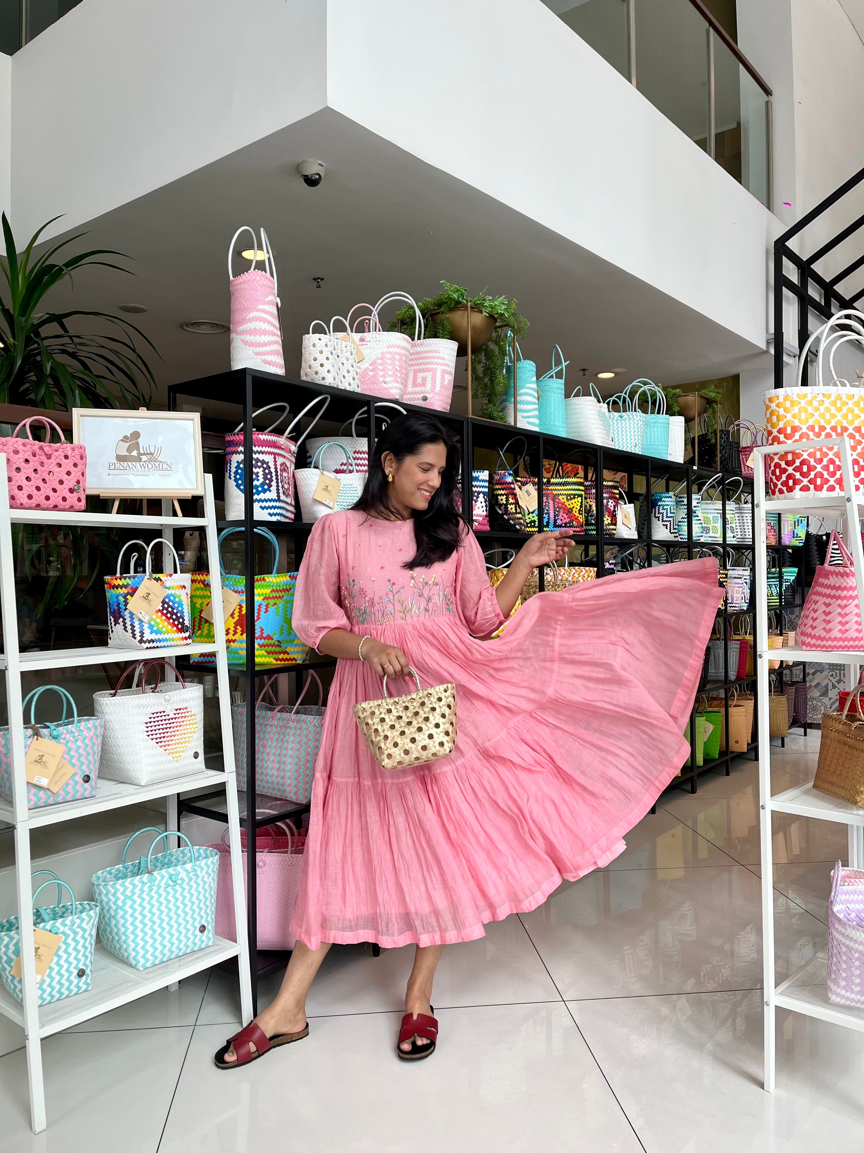 Maryam Chanderi Dress