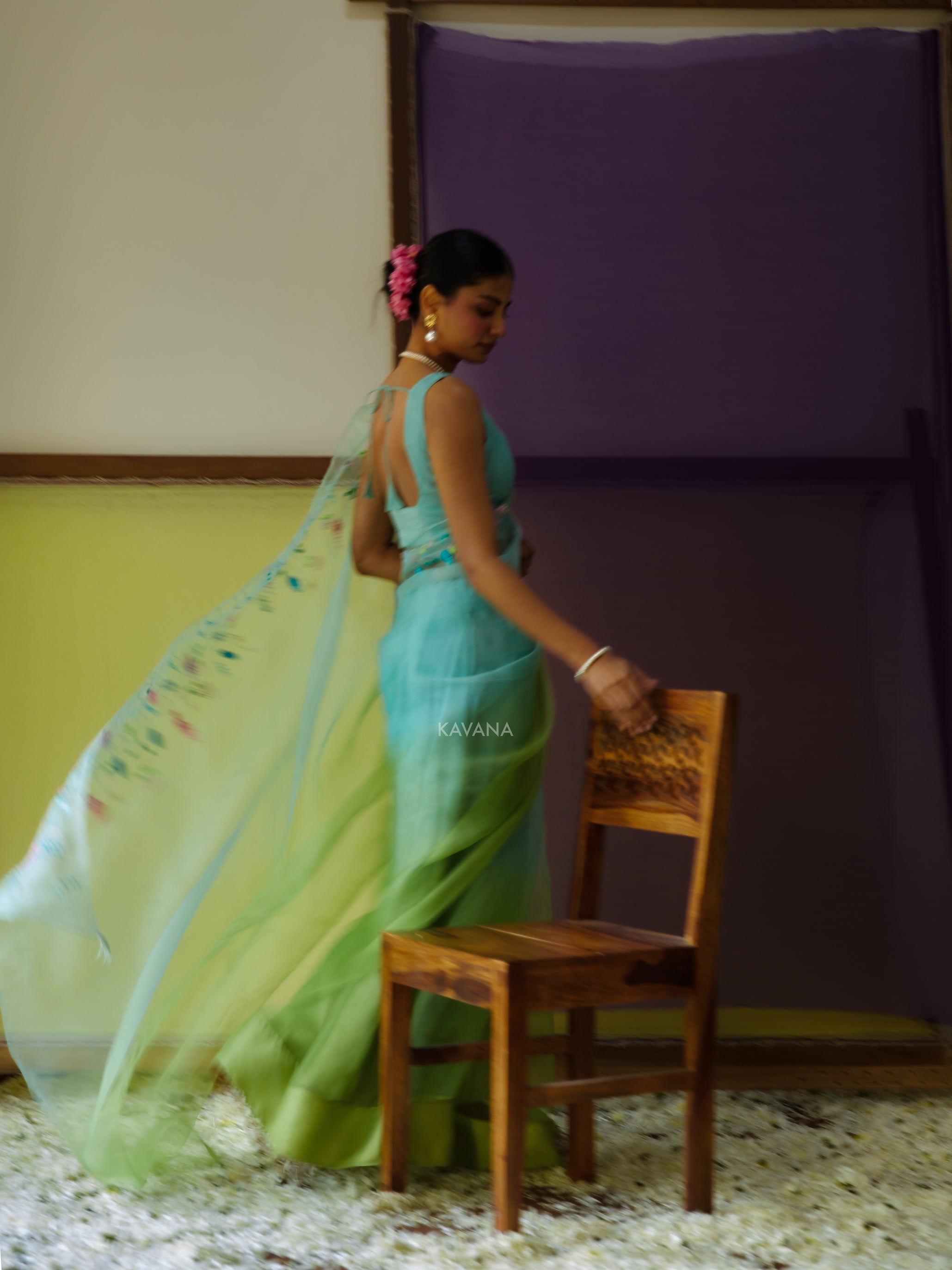 Pakhija Silk Organza Sari