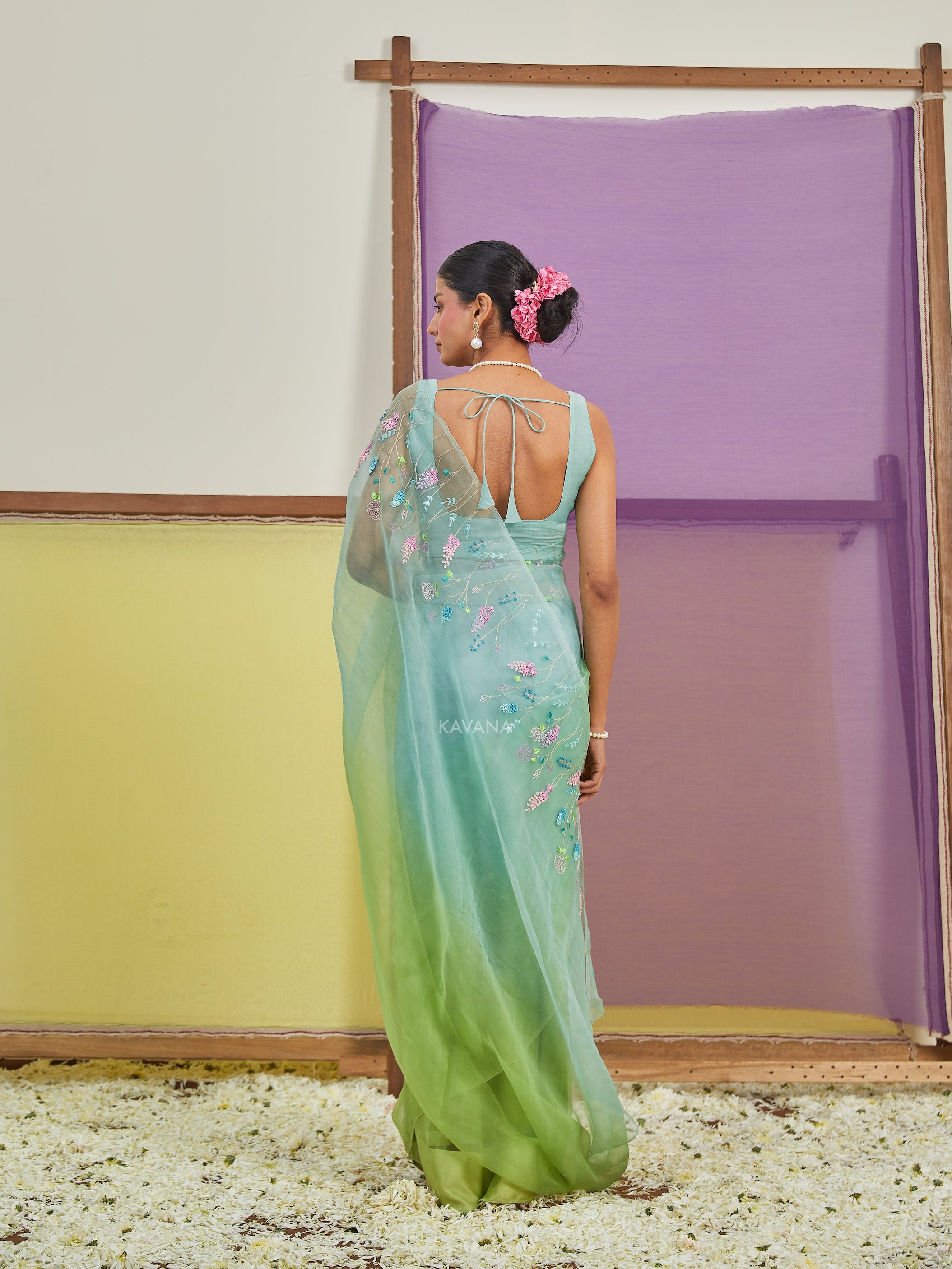 Pakhija Silk Organza Sari