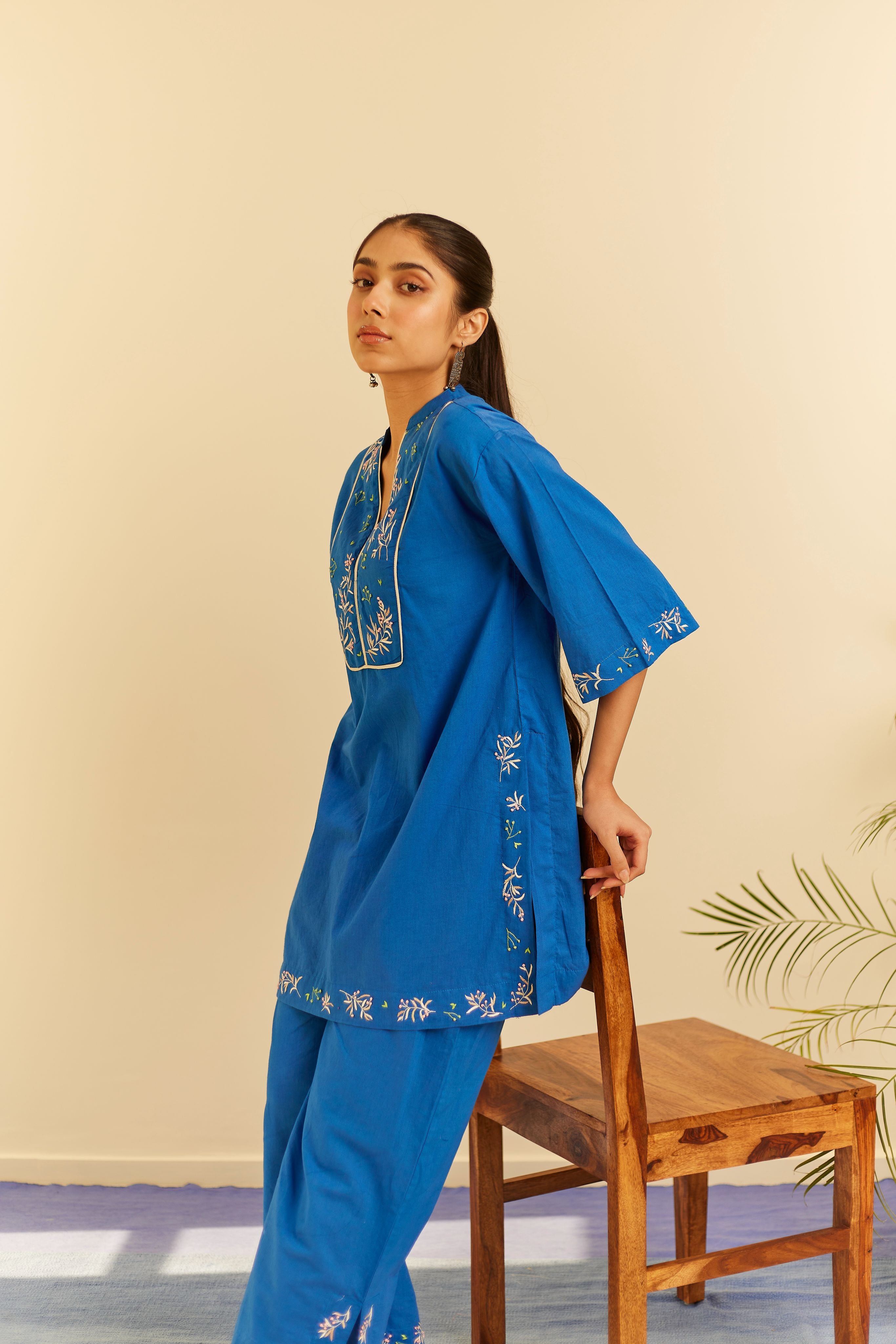 Azraq Kurta Set