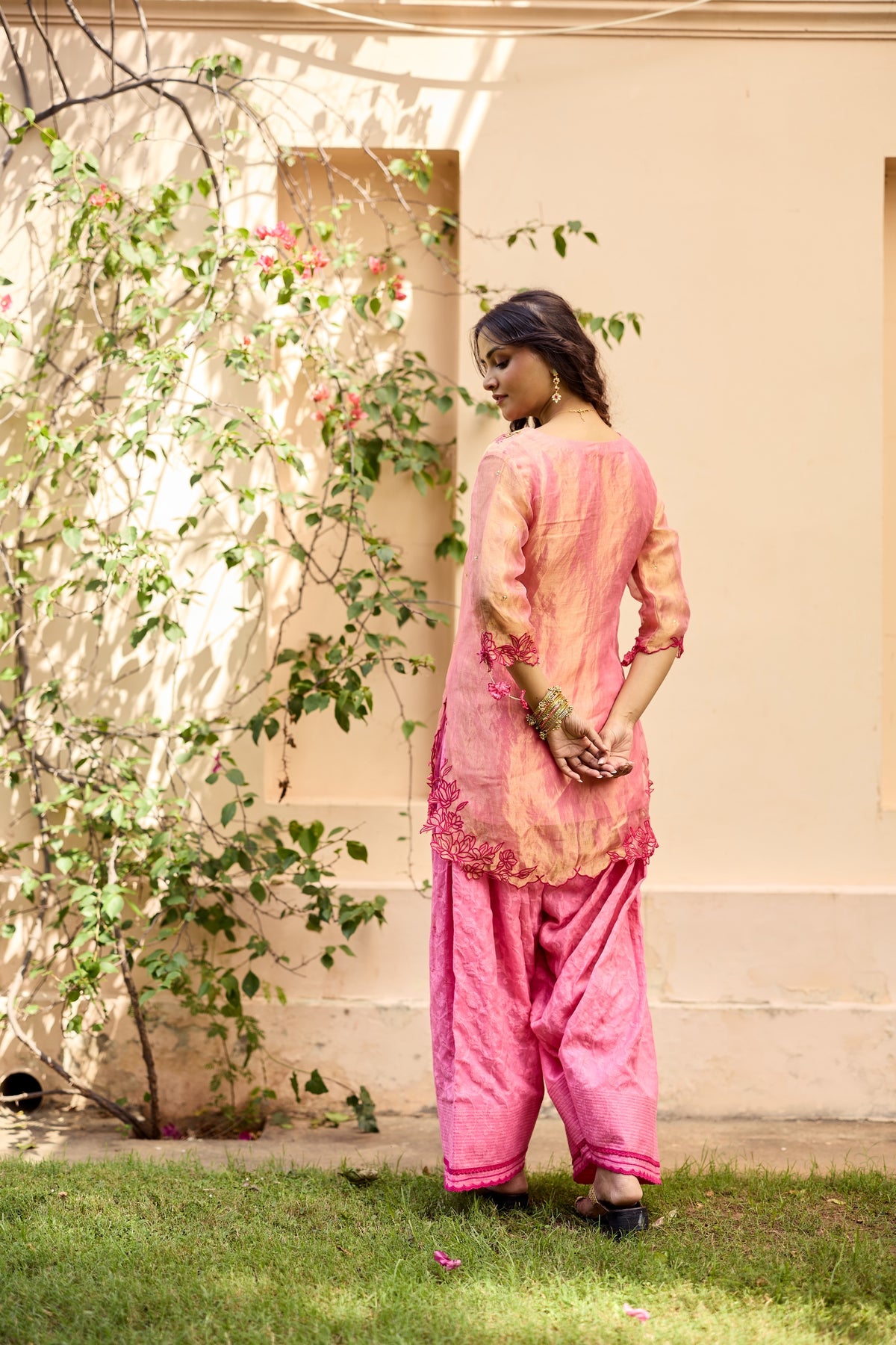Vasant Silk Tissue Pharsi Salwar