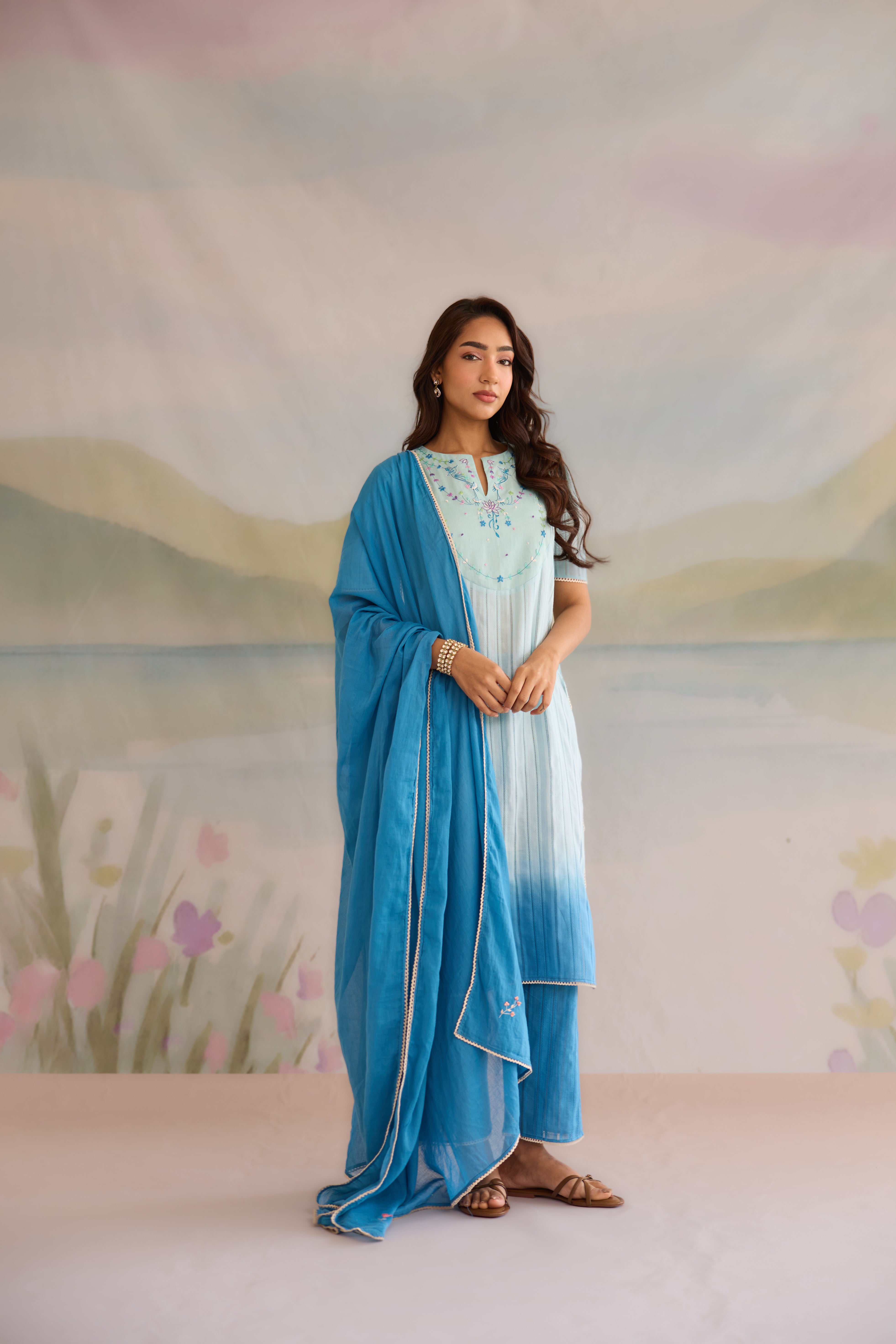 Kaveri Cotton Kurta Set