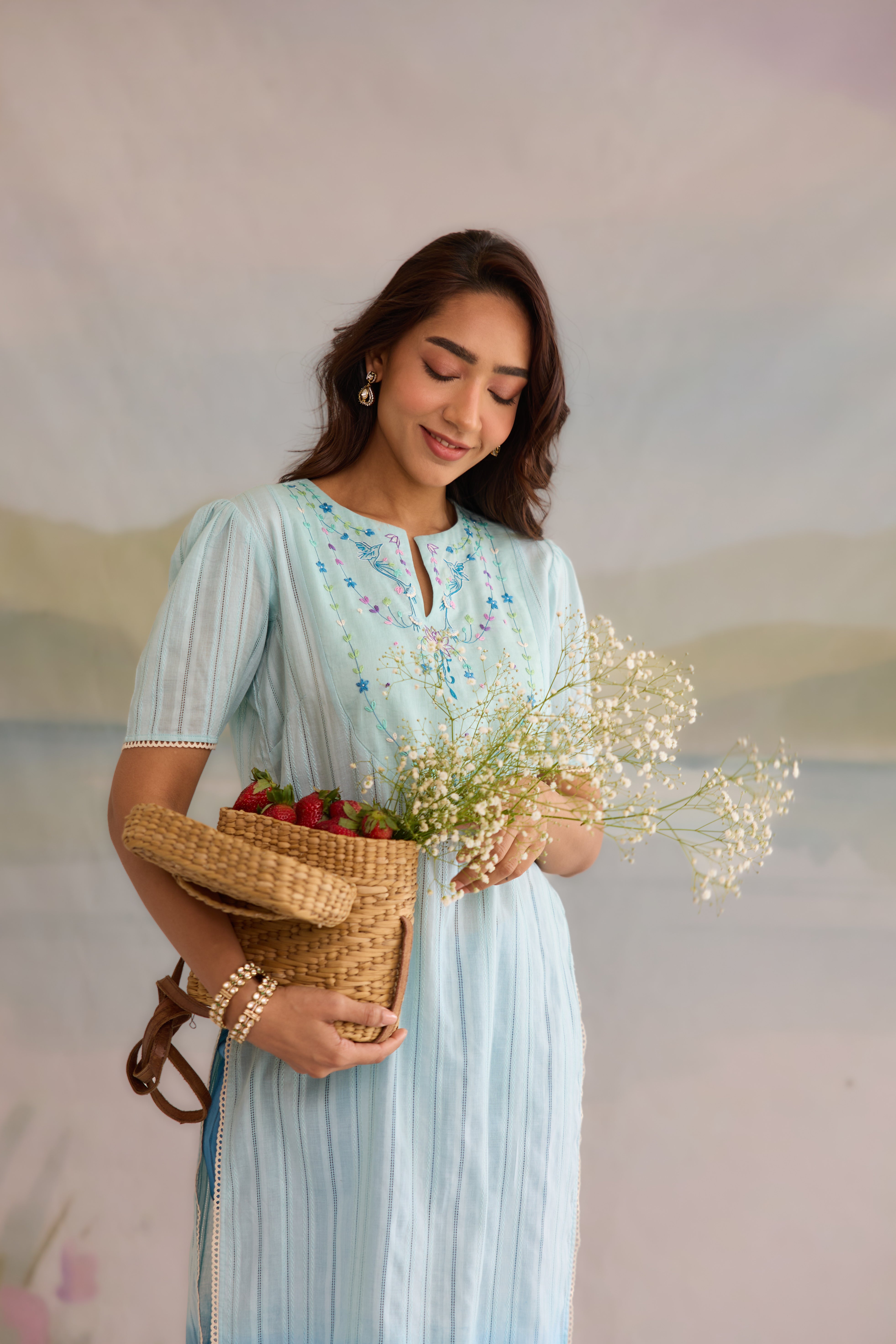 Kaveri Cotton Kurta Set