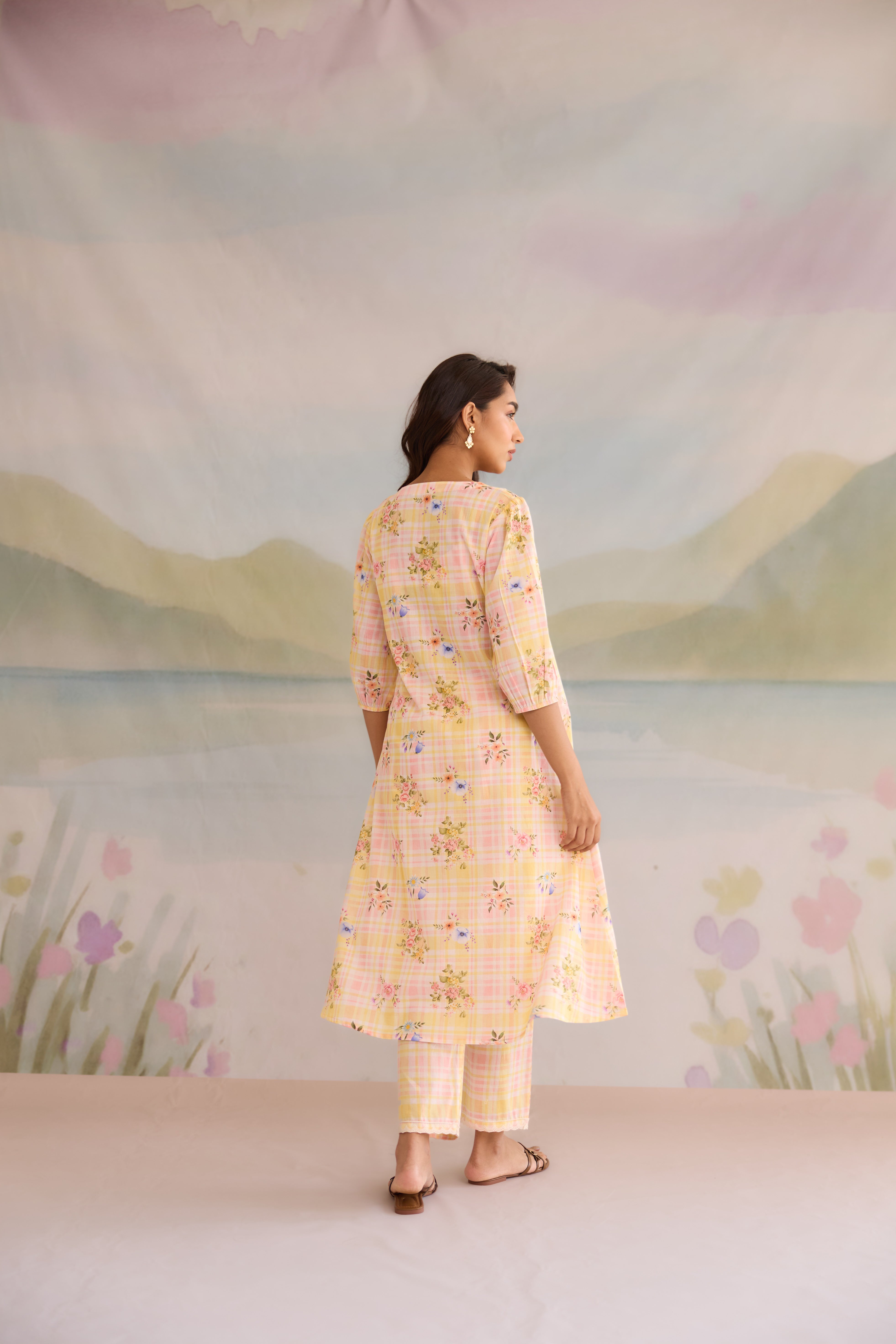 Malai Cotton Kurta Set