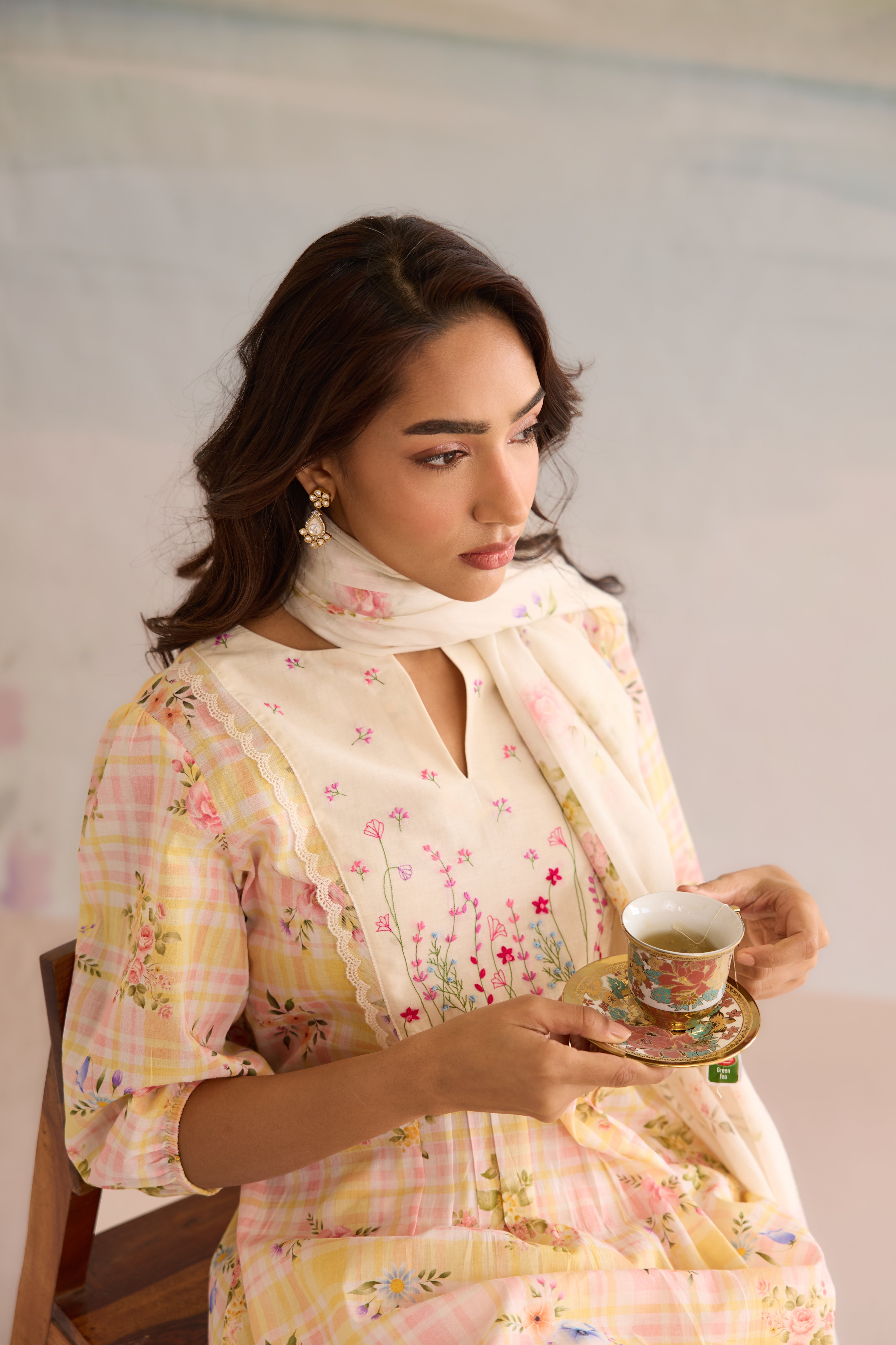 Malai Cotton Kurta Set