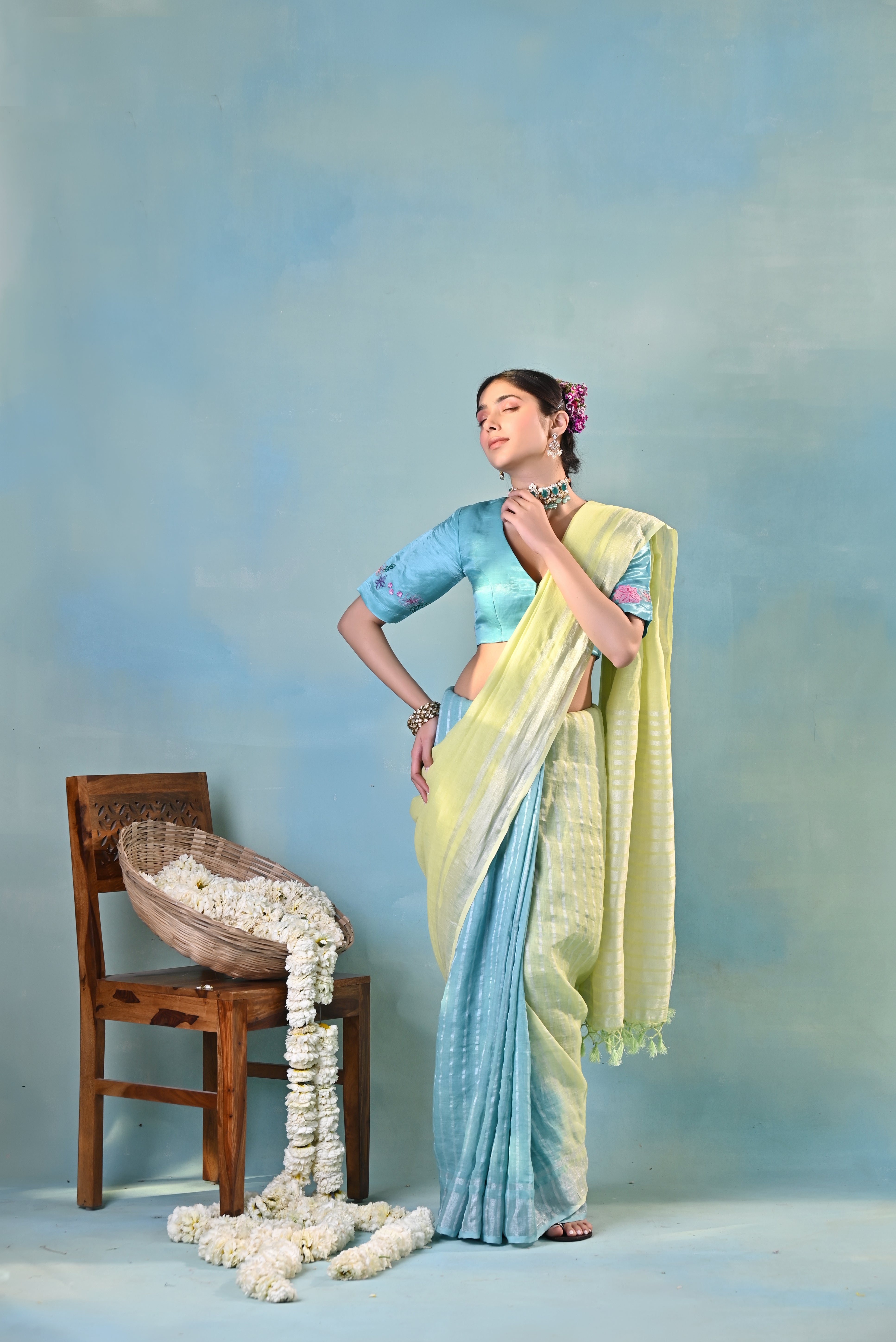 Sabah Linen Sari