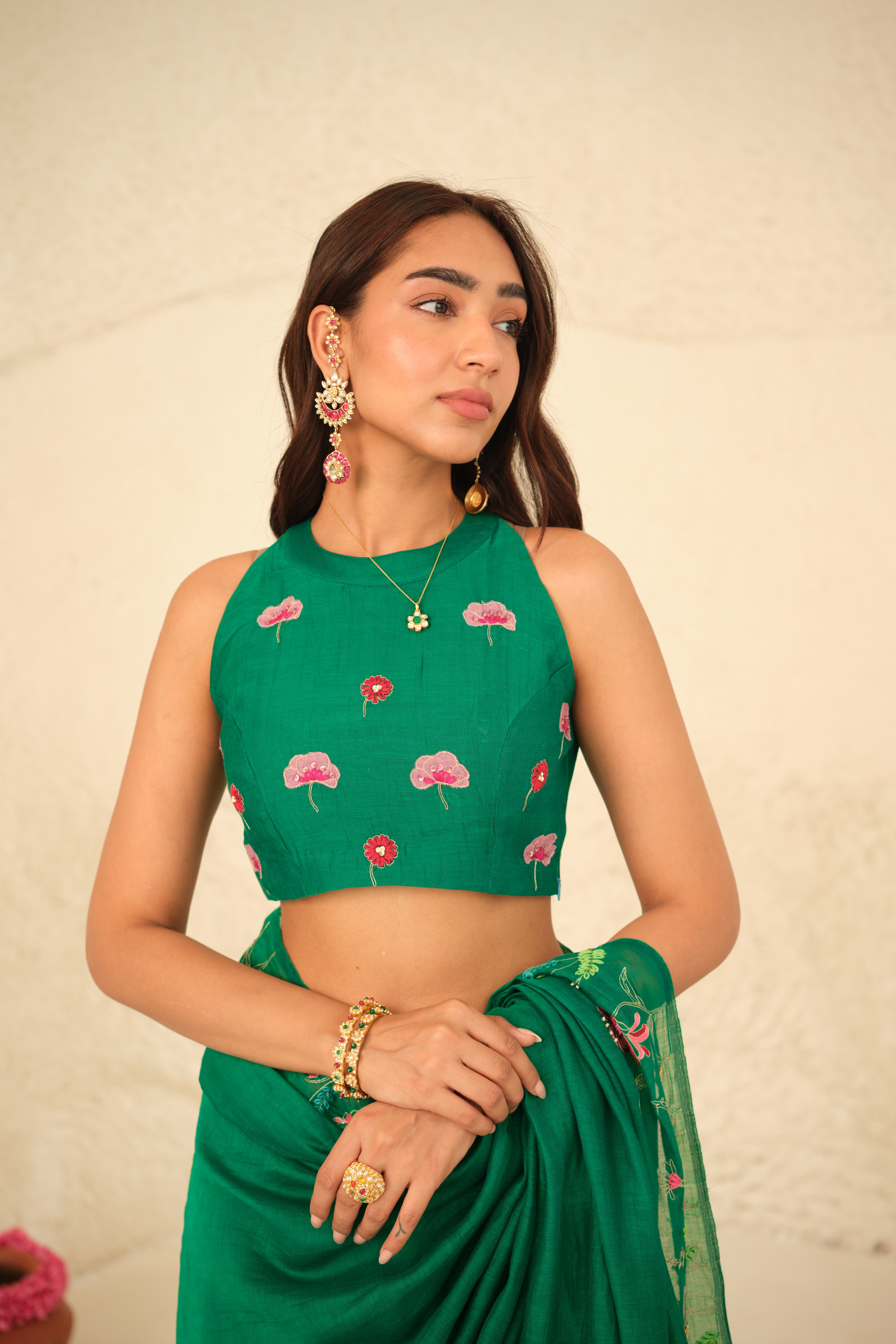 Numani Chanderi Blouse