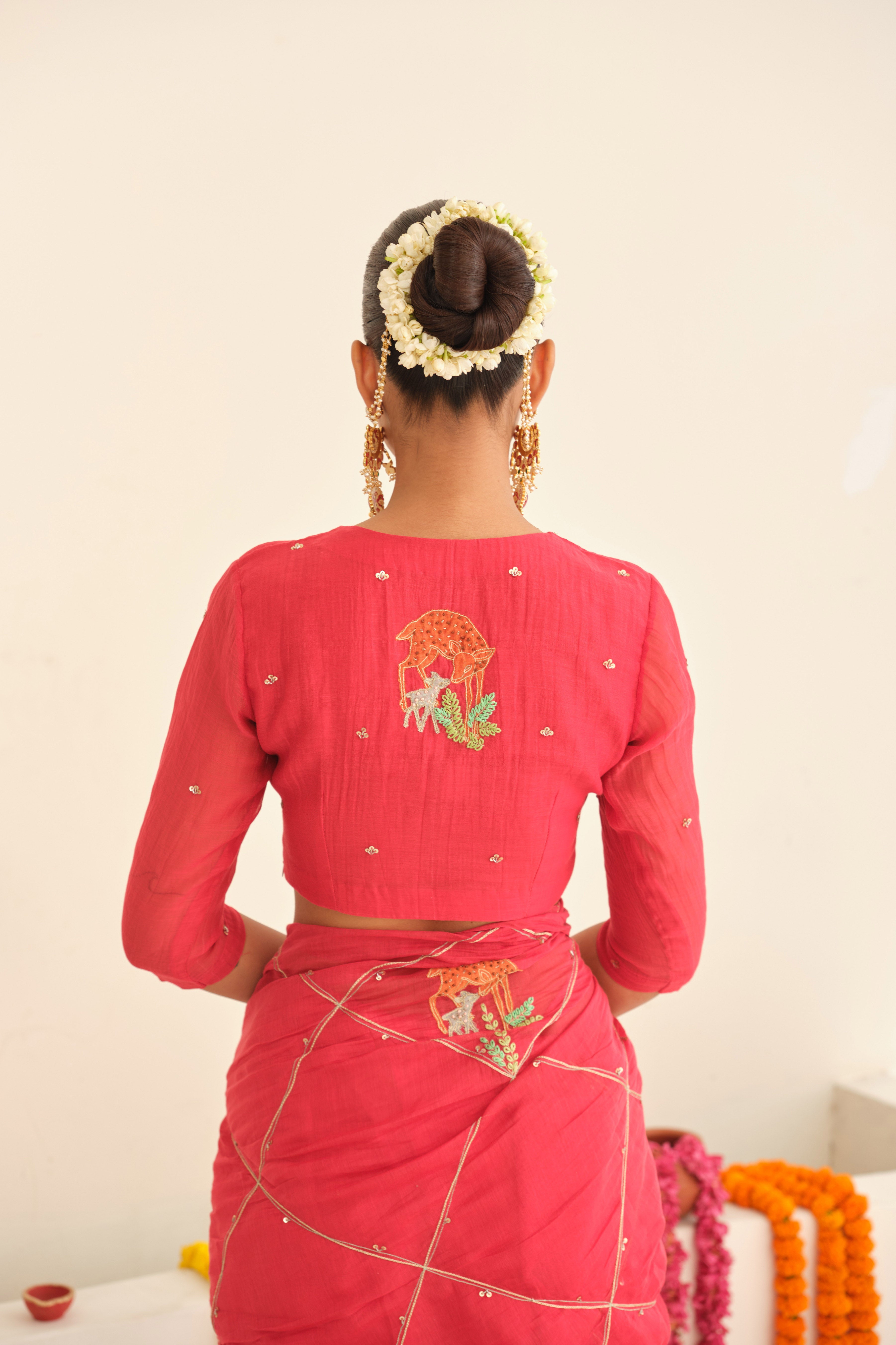 Maya Chanderi Blouse