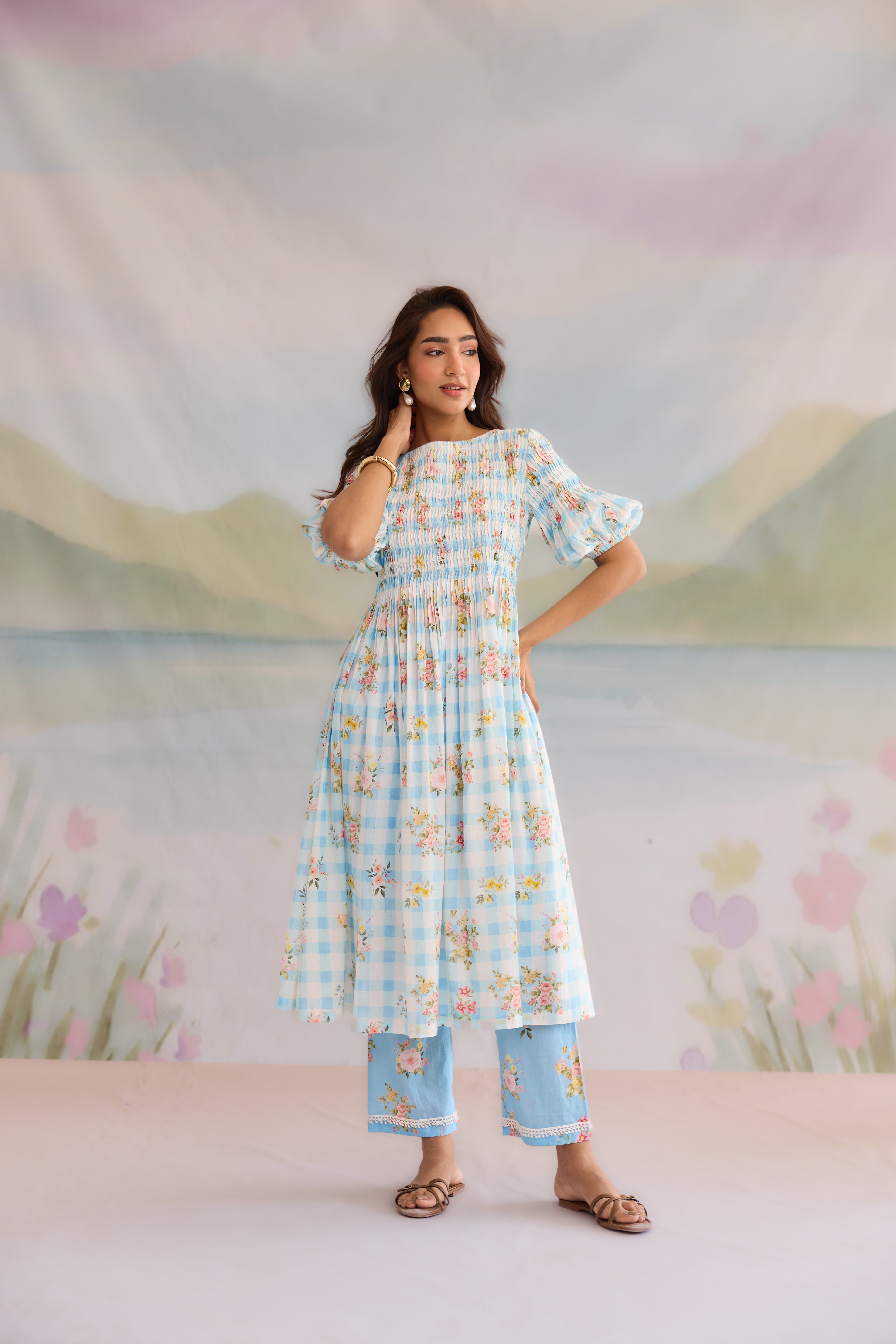 Sara Cotton Kurta Set