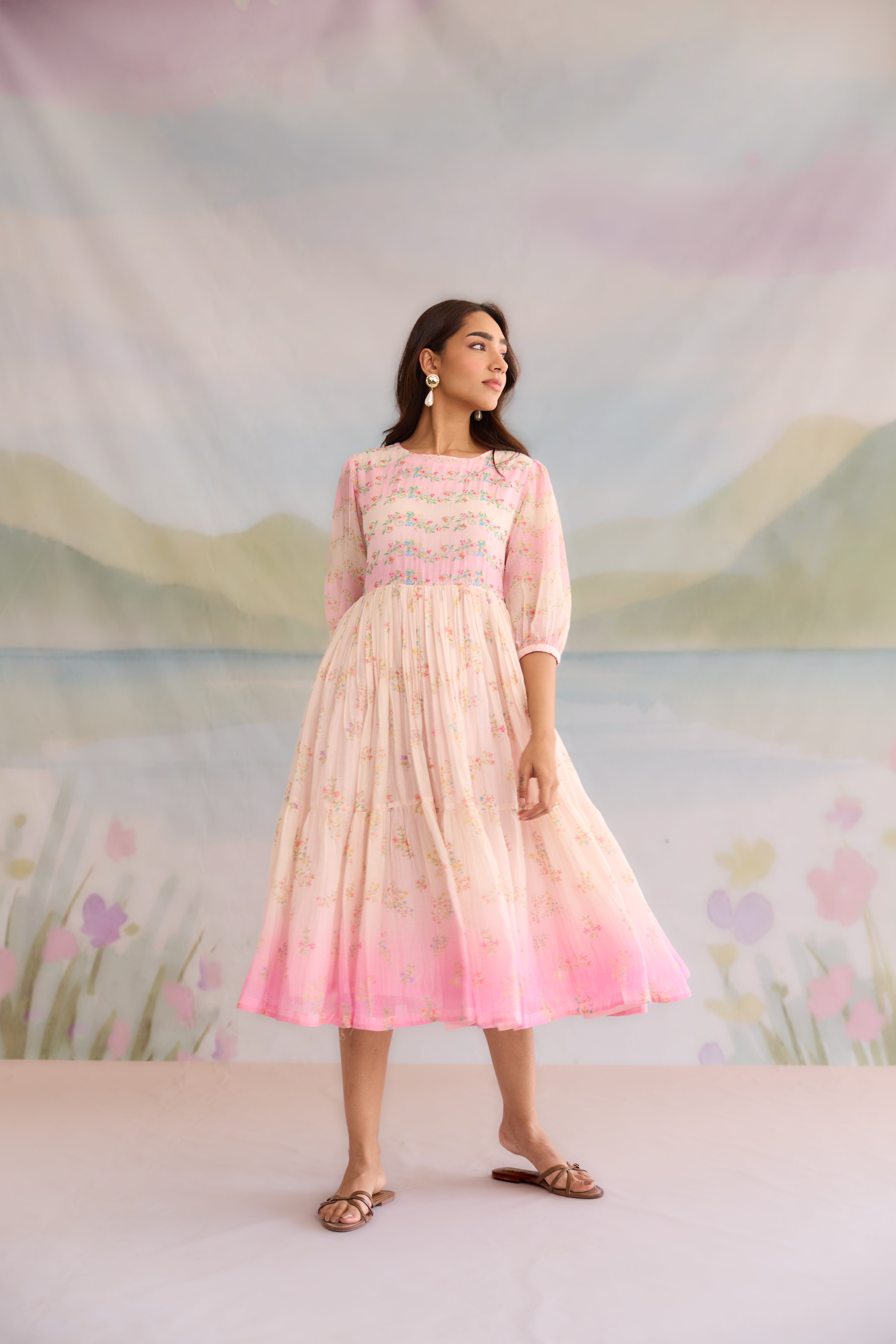 Kriya Chanderi Dress