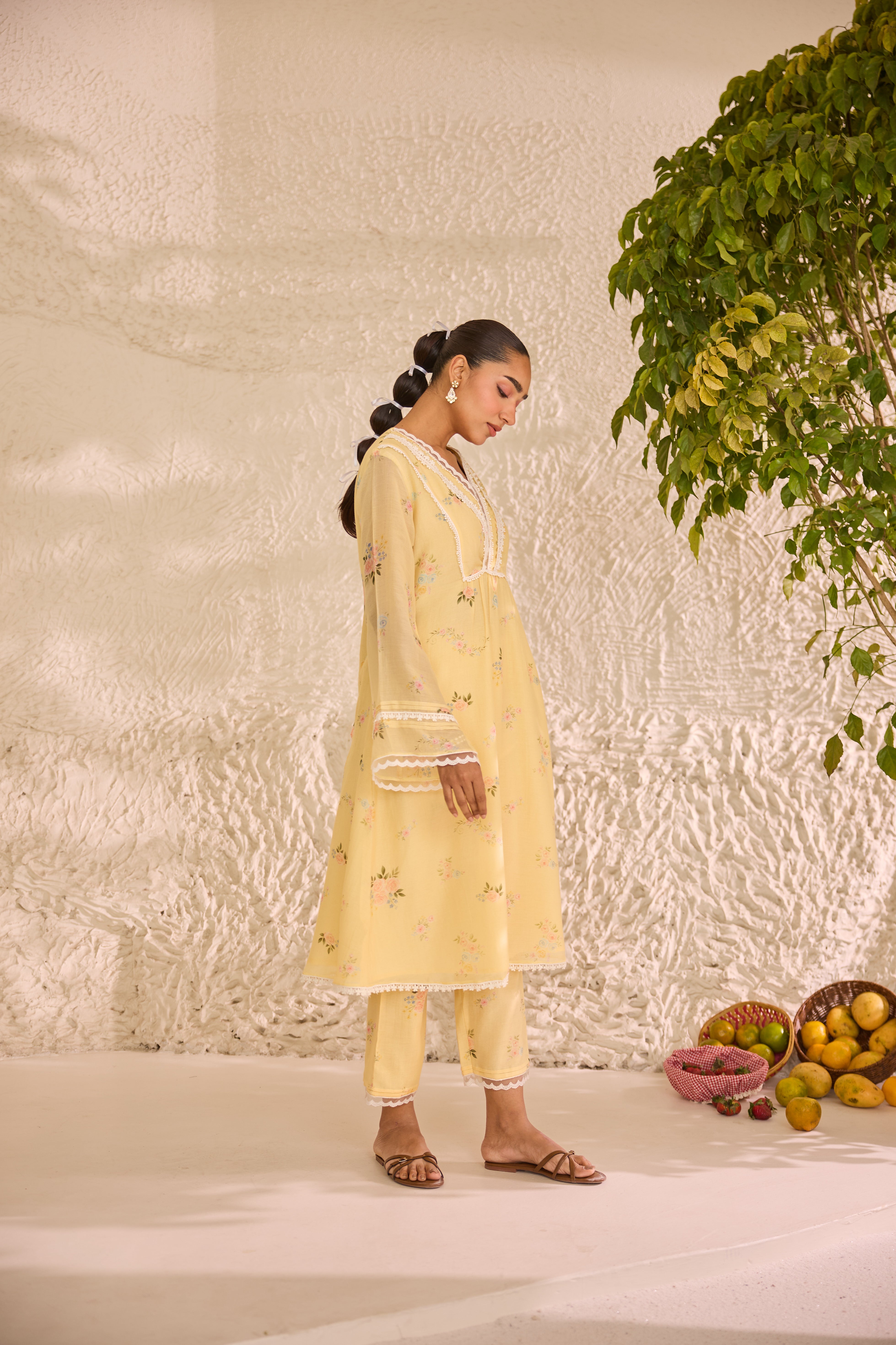 Lavanya Chanderi Kurta Set