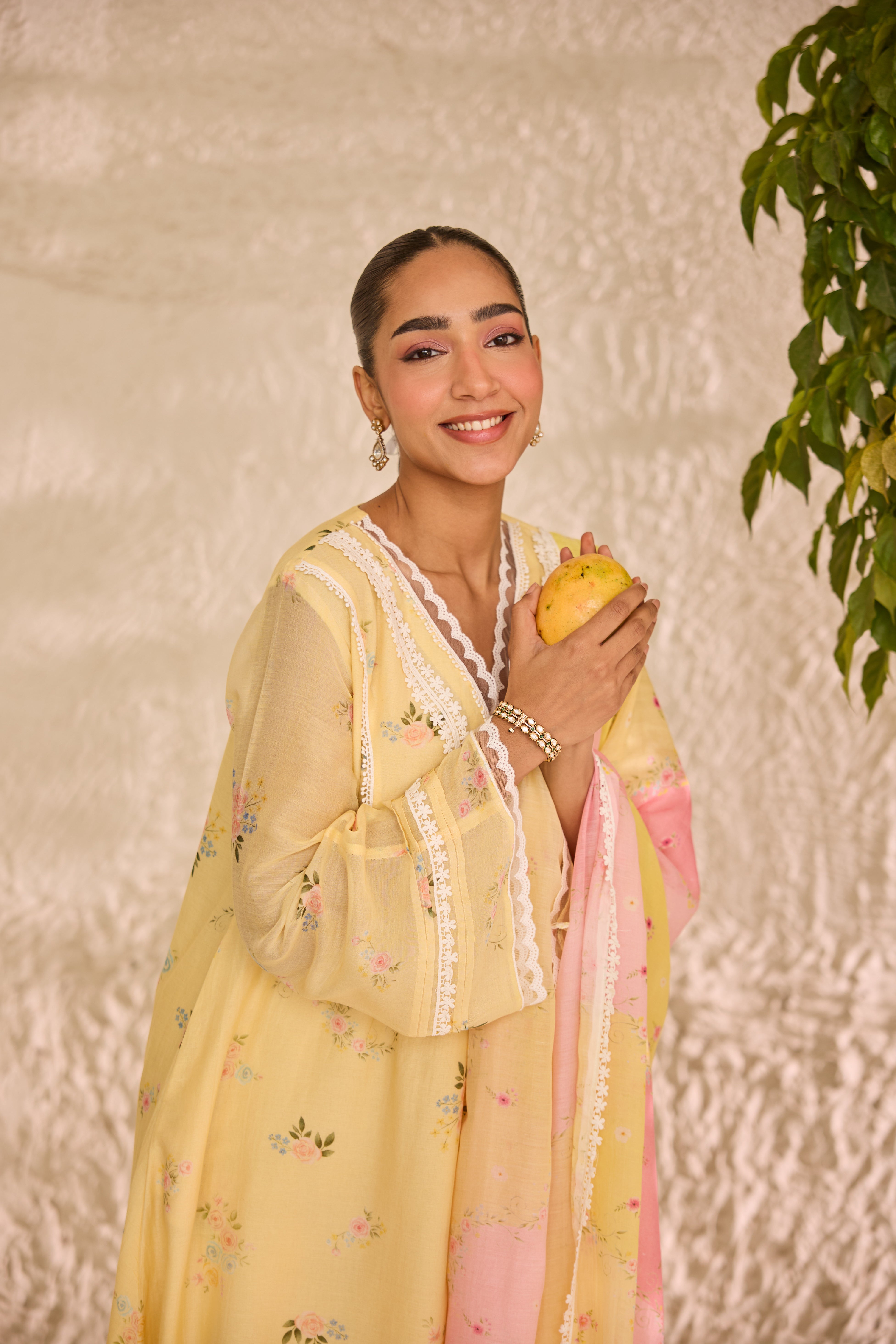 Lavanya Chanderi Kurta Set